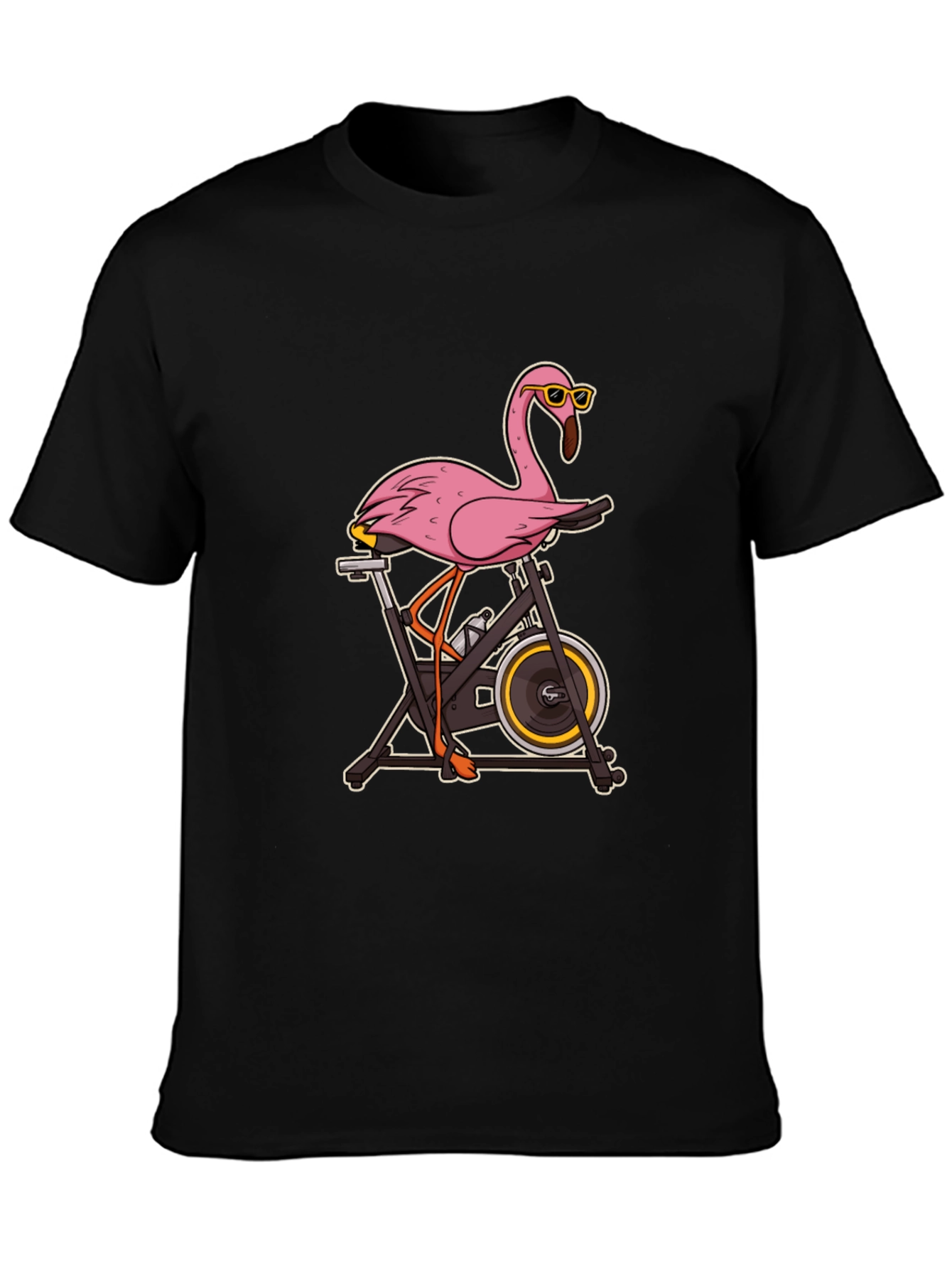 Flamingo Spin Class T-Shirt