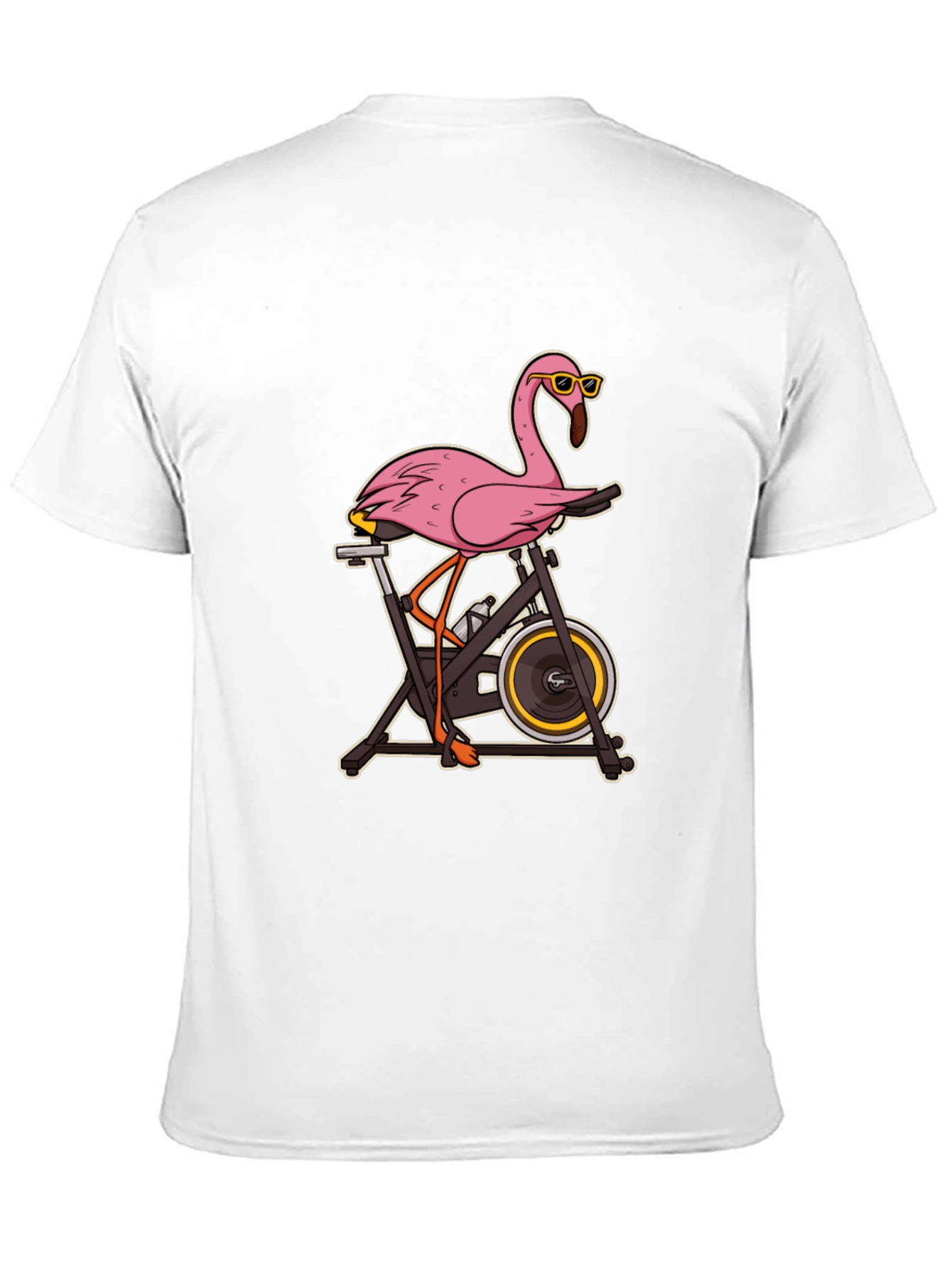 Flamingo Spin Class T-Shirt