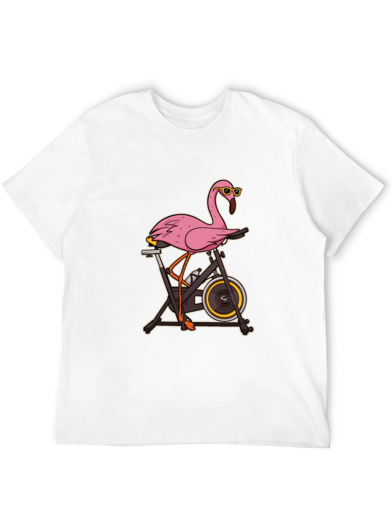 Flamingo Spin Class T-Shirt