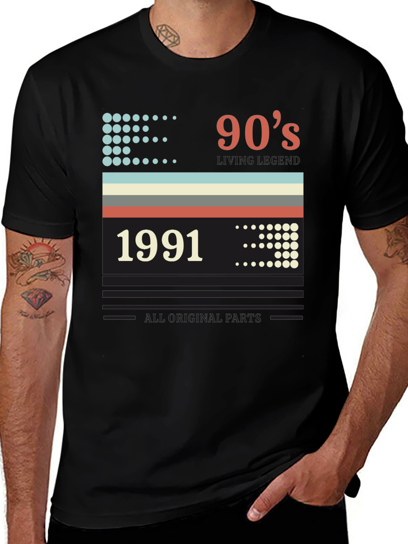 90s Living Legend 1991 Graphic Tee