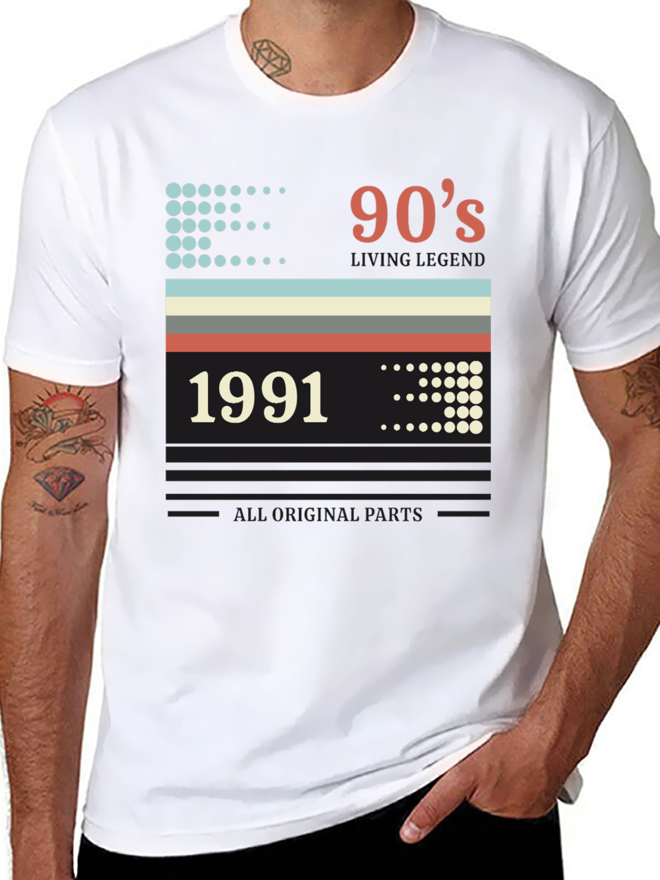 90s Living Legend 1991 Graphic Tee