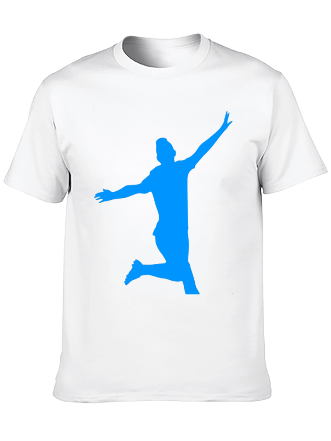 Silhouette Soccer T-Shirt - Black