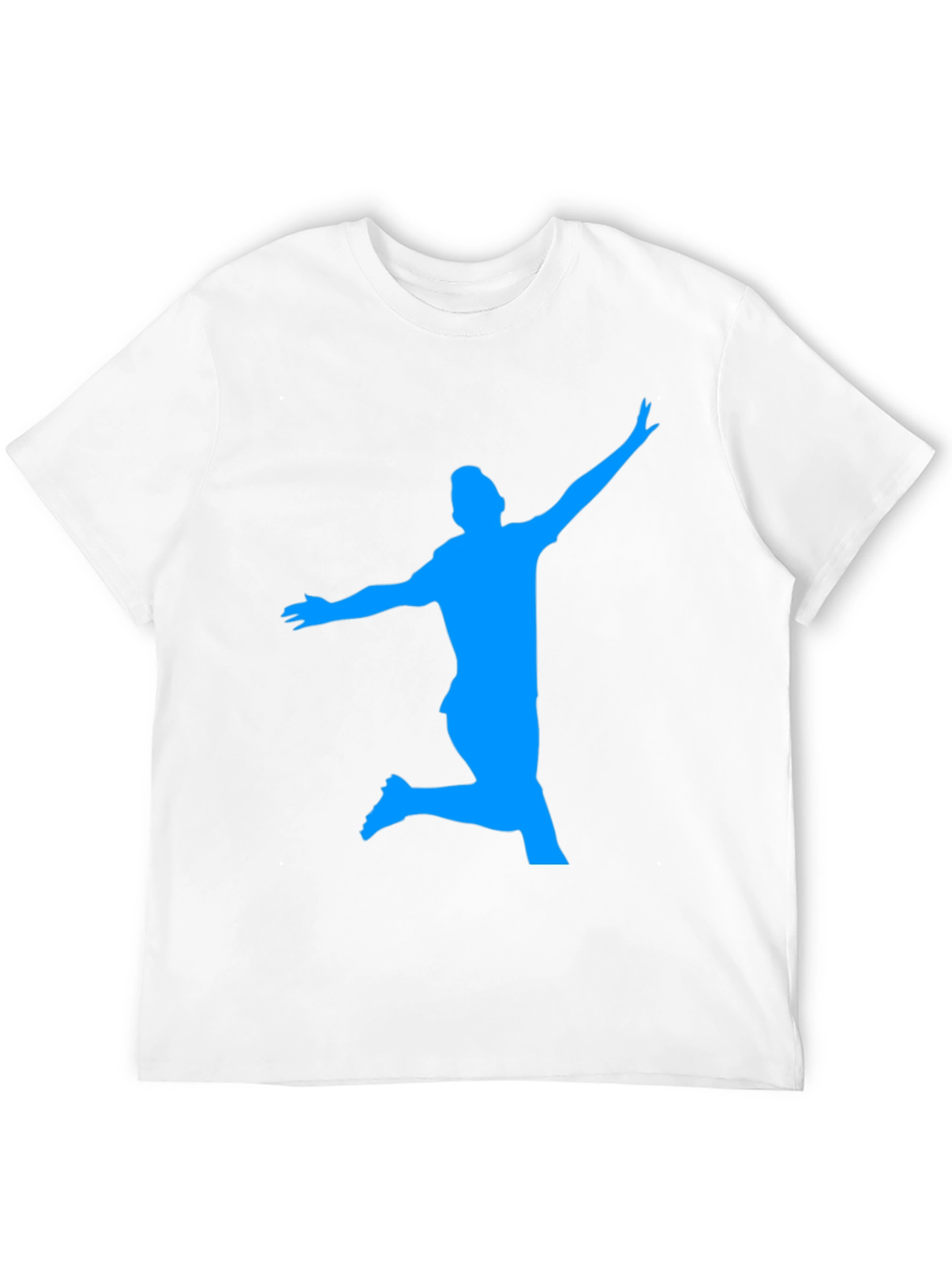 Silhouette Soccer T-Shirt - Black