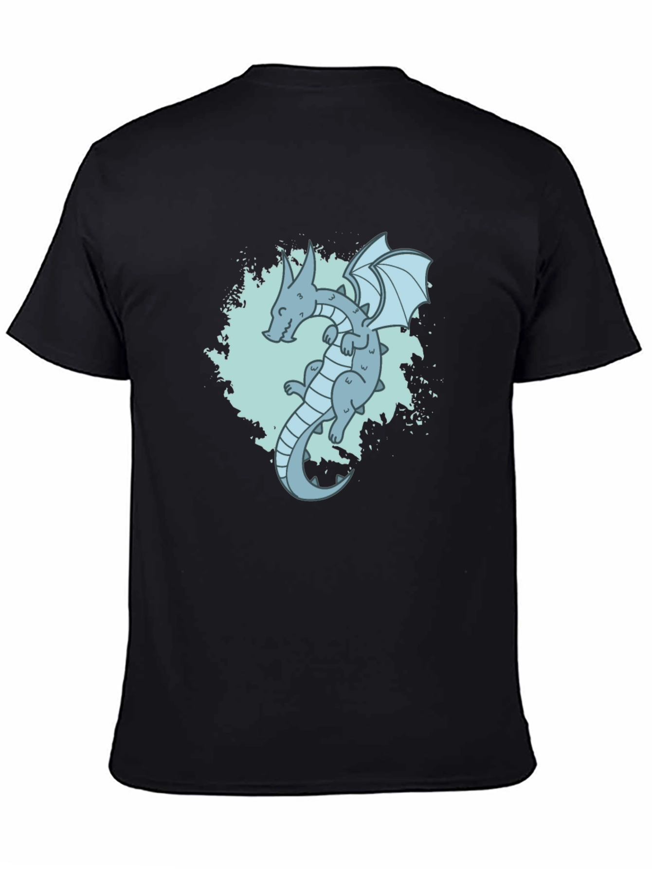 Dragon T-Shirt - Black Cotton Tee