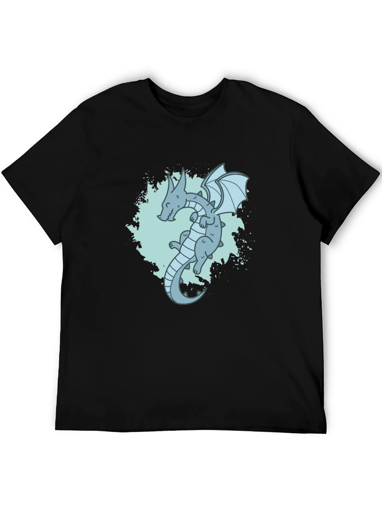 Dragon T-Shirt - Black Cotton Tee