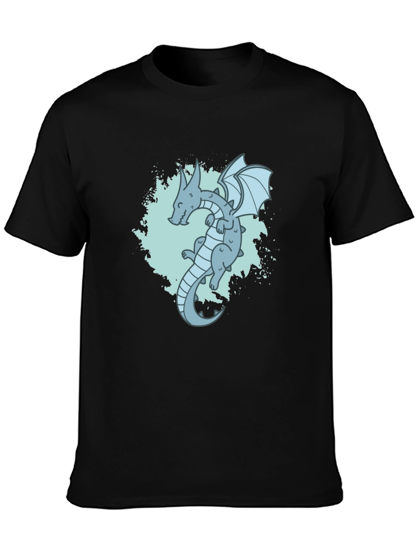 Dragon T-Shirt - Black Cotton Tee