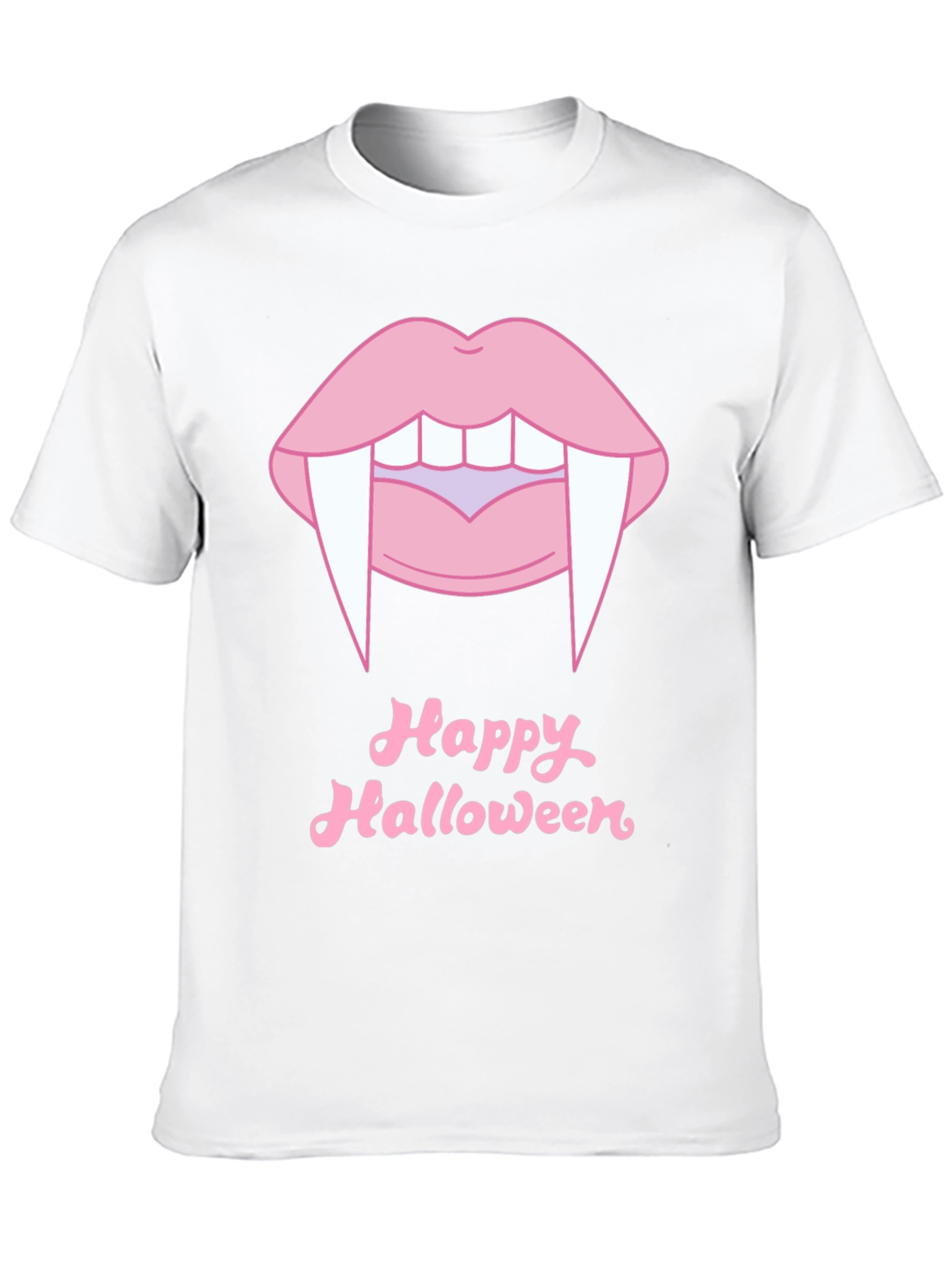 Happy Halloween Vampire Lips T-Shirt
