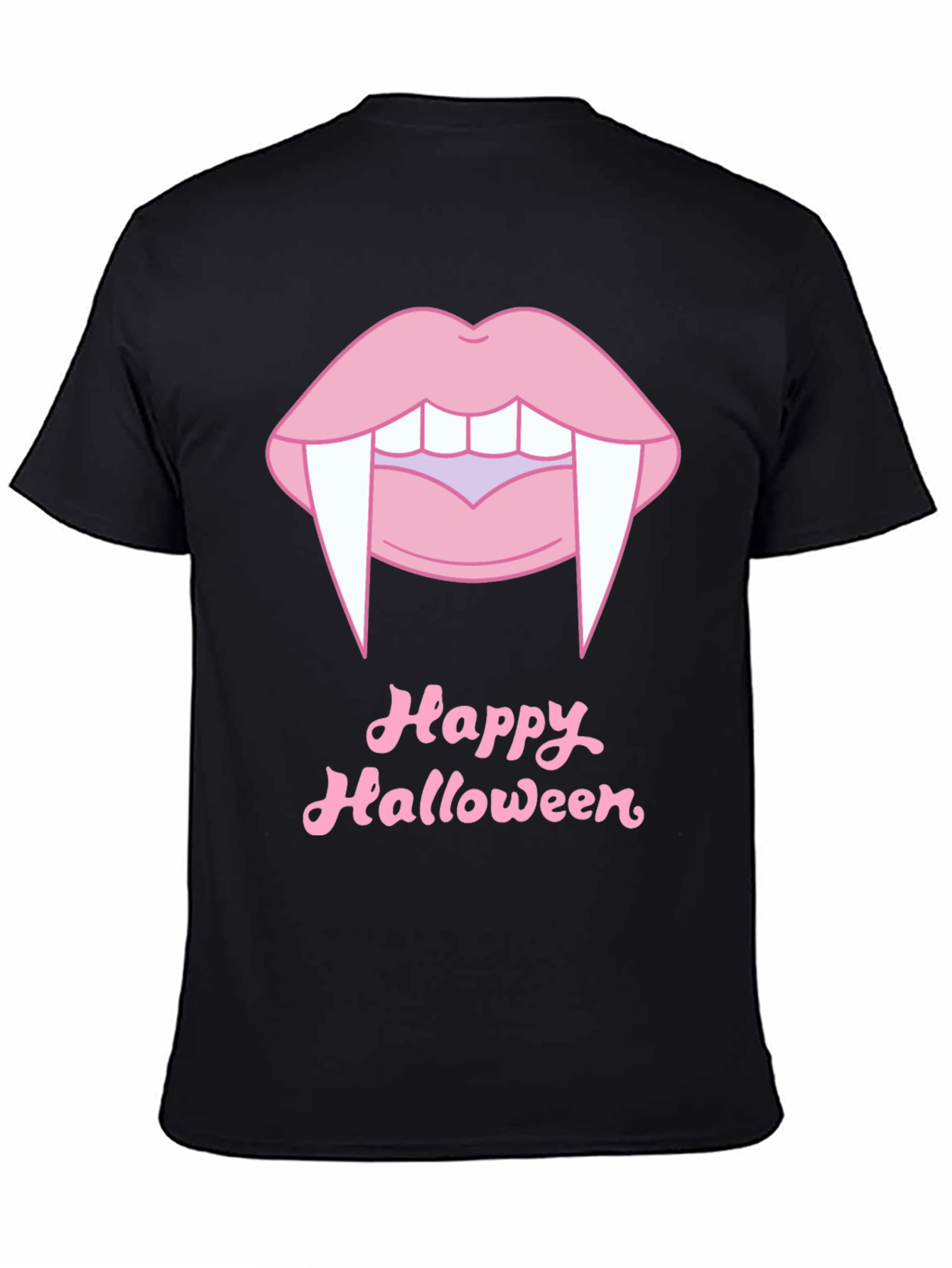 Happy Halloween Vampire Lips T-Shirt