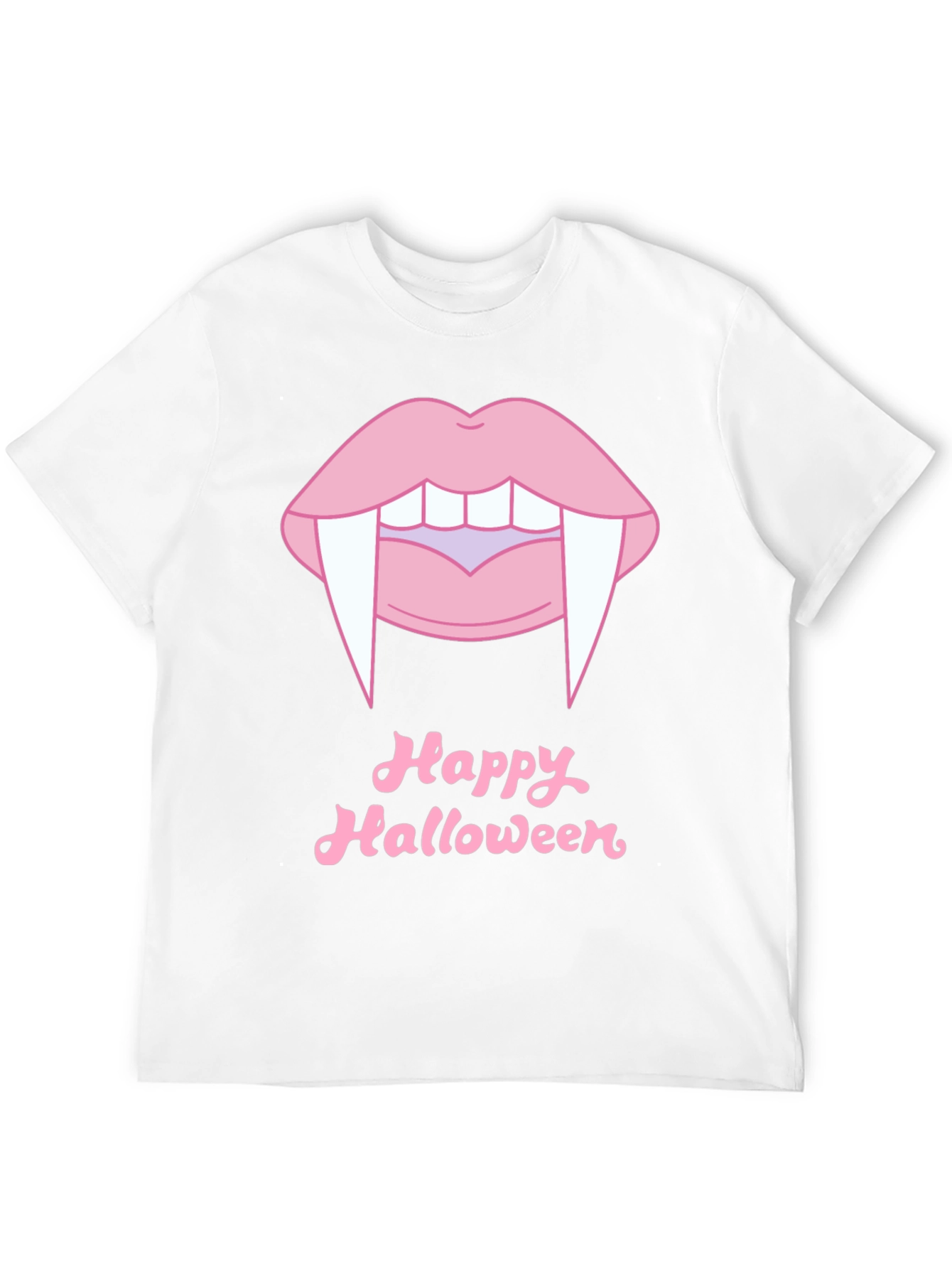 Happy Halloween Vampire Lips T-Shirt