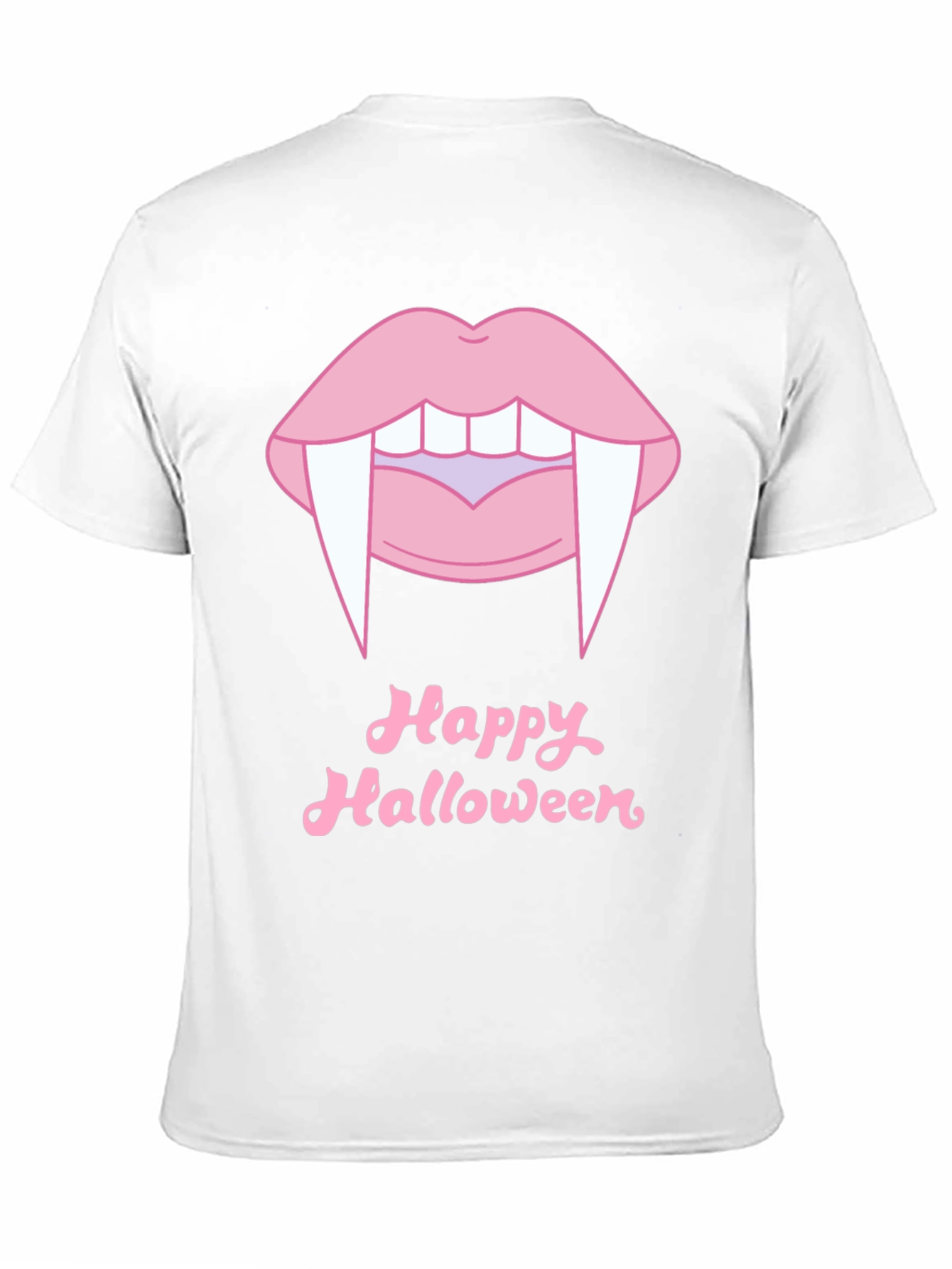 Happy Halloween Vampire Lips T-Shirt