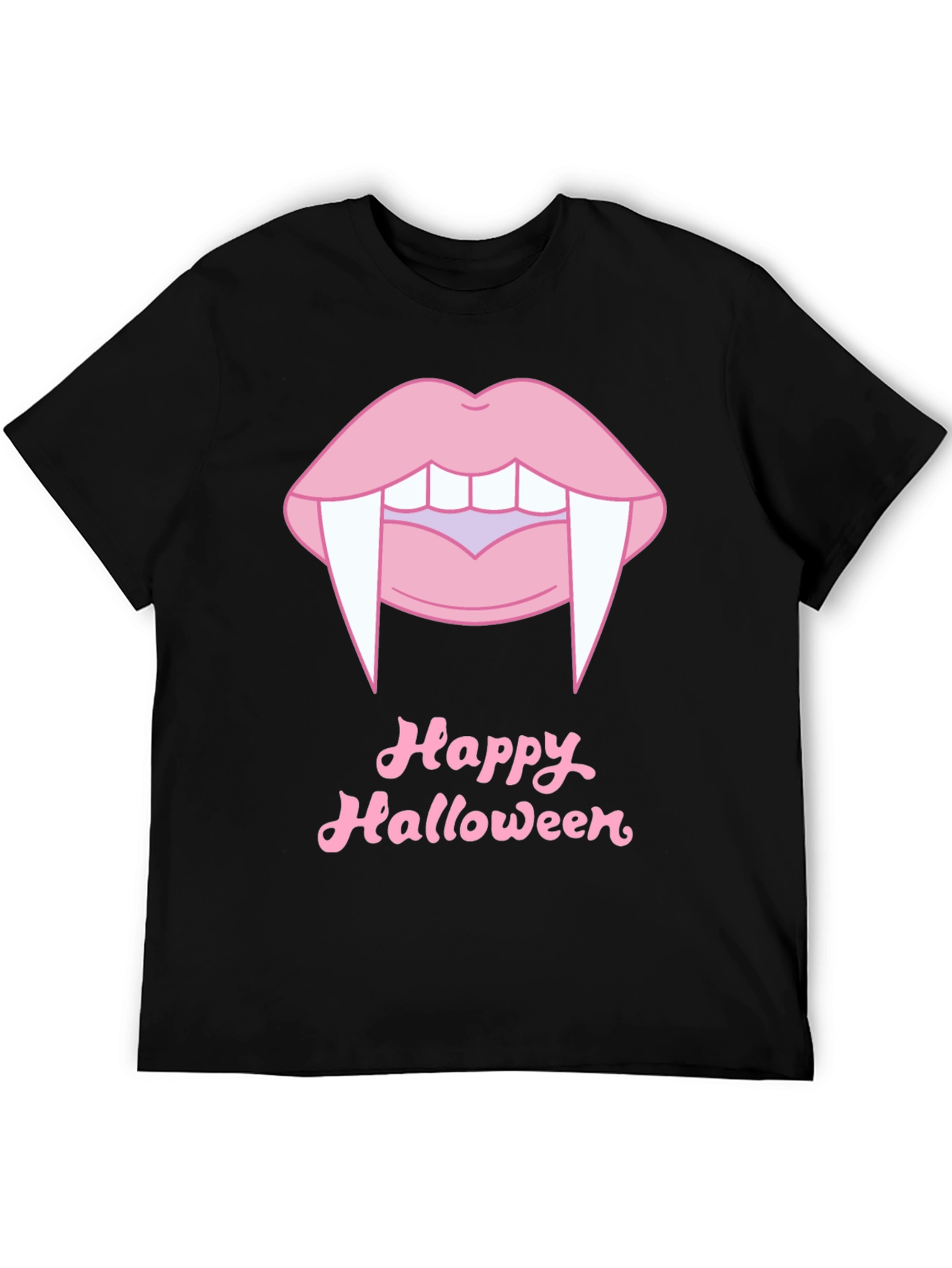 Happy Halloween Vampire Lips T-Shirt