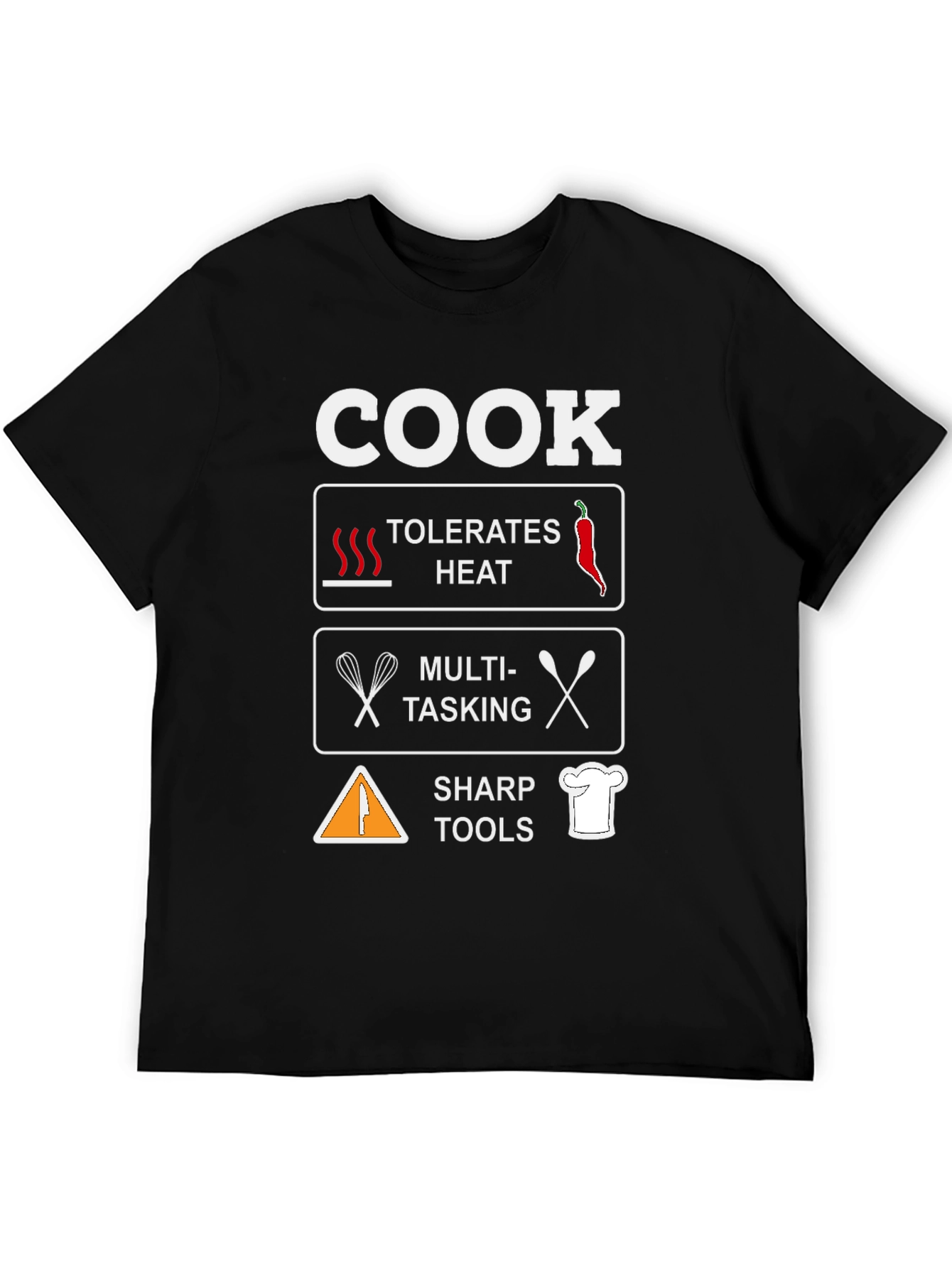 Cook Tolerates Heat T-Shirt