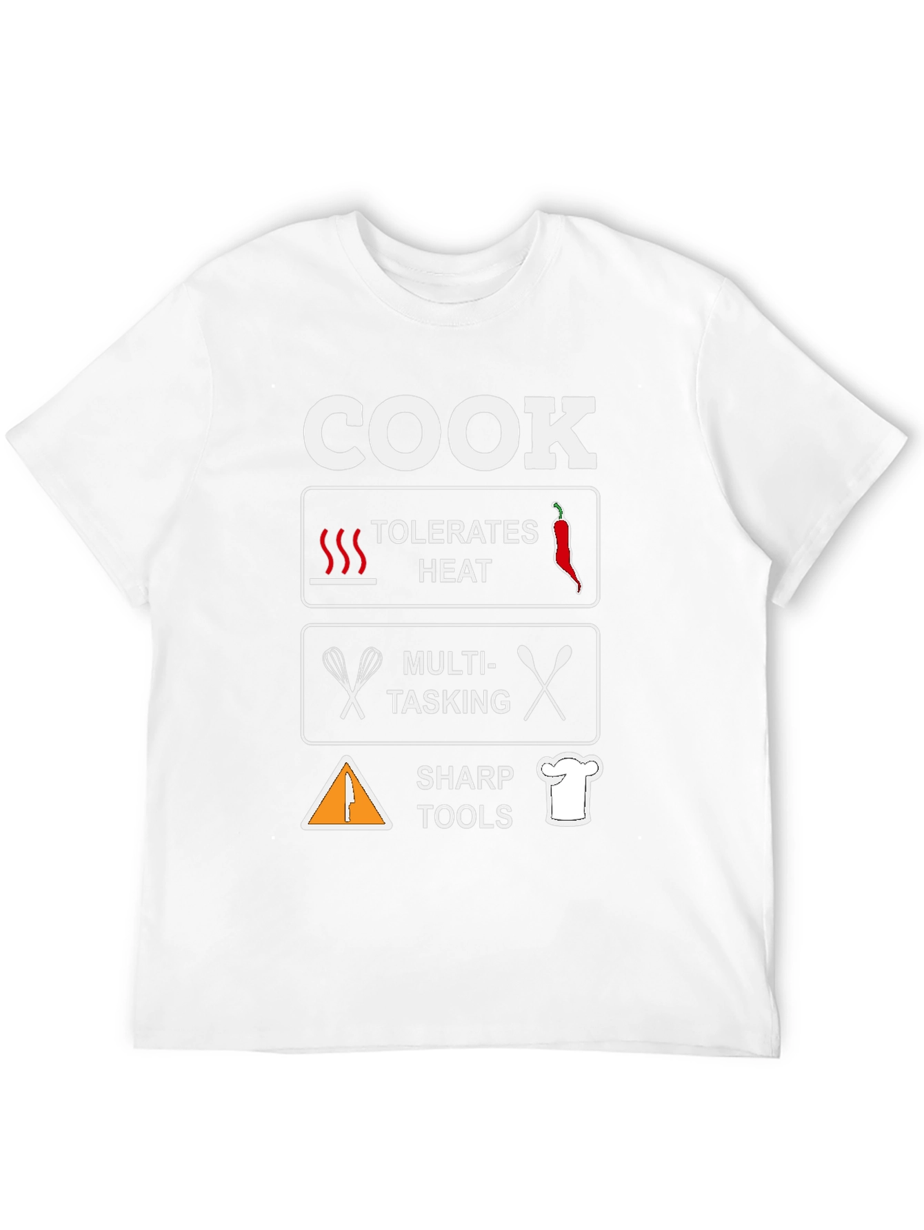 Cook Tolerates Heat T-Shirt