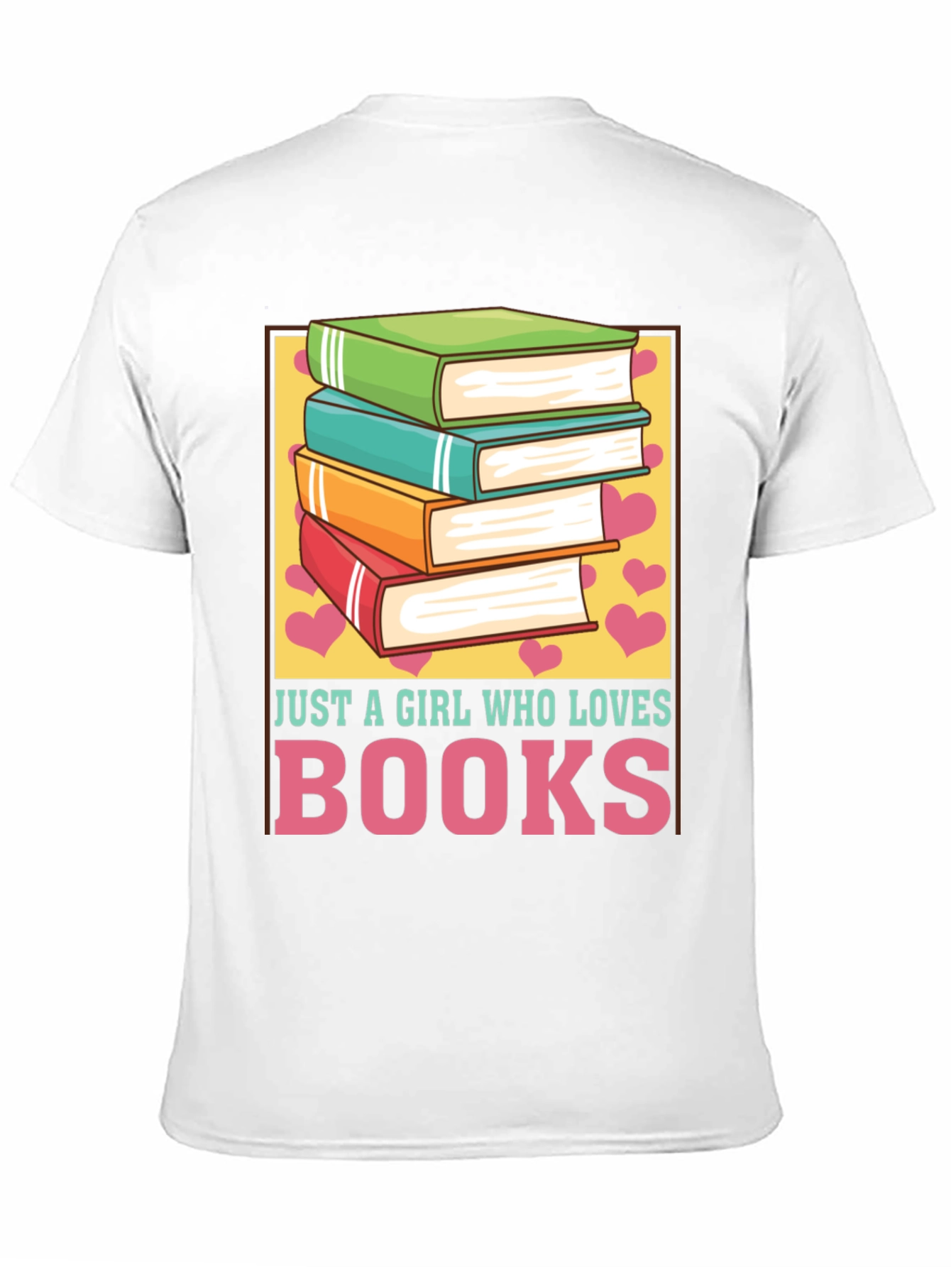 Just A Girl Who Loves Books T-Shirt