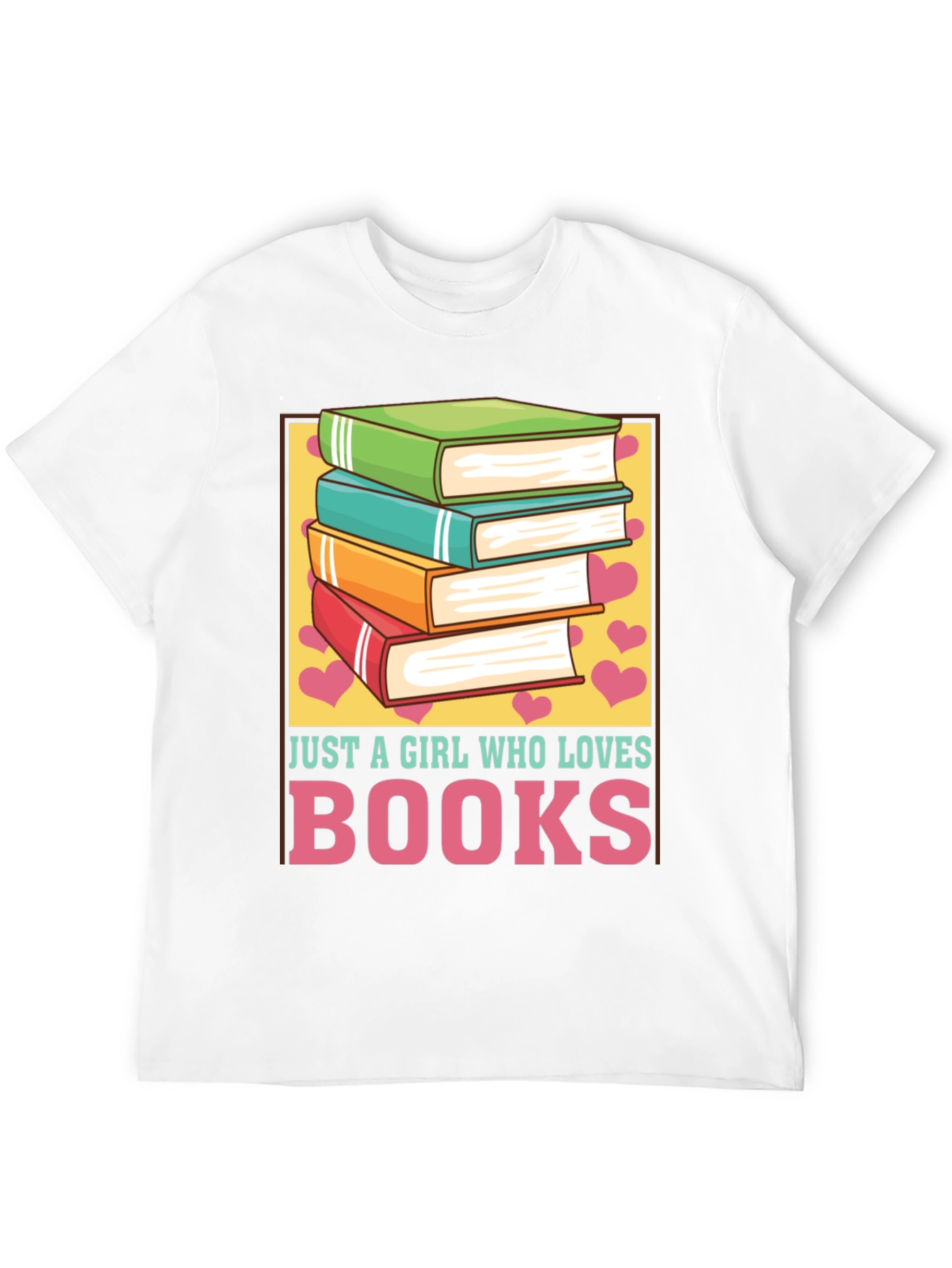 Just A Girl Who Loves Books T-Shirt