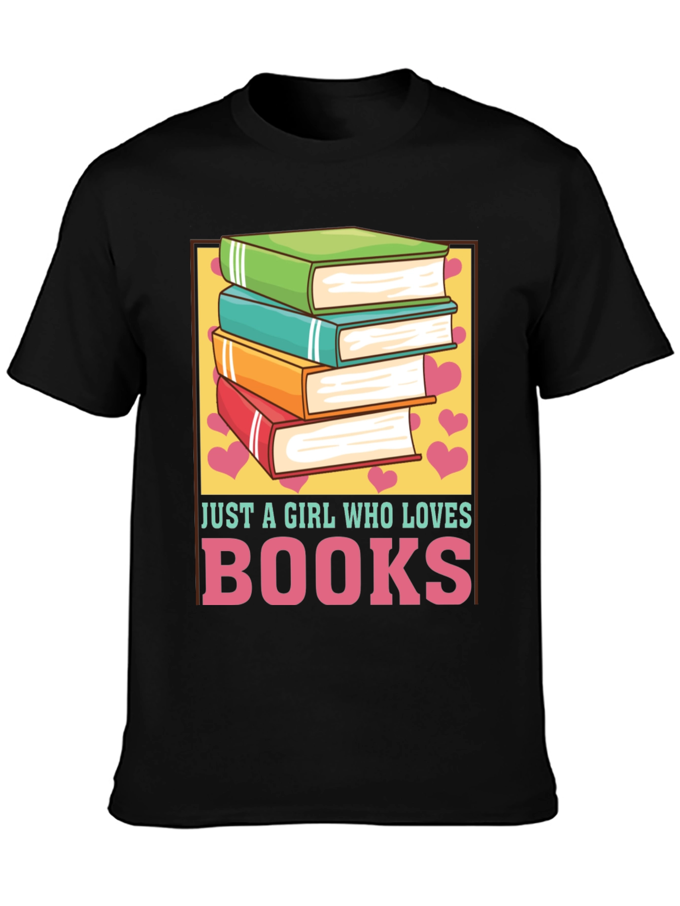Just A Girl Who Loves Books T-Shirt