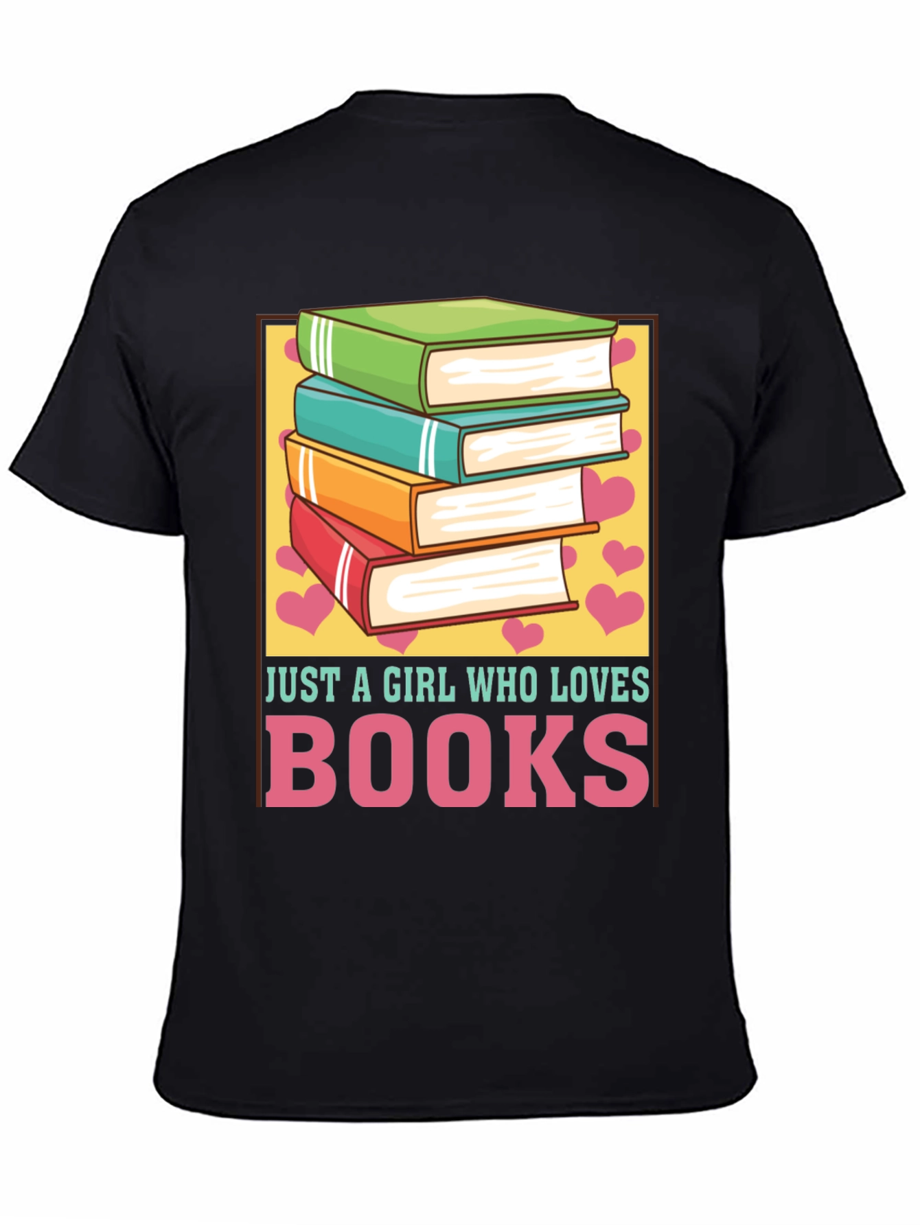 Just A Girl Who Loves Books T-Shirt