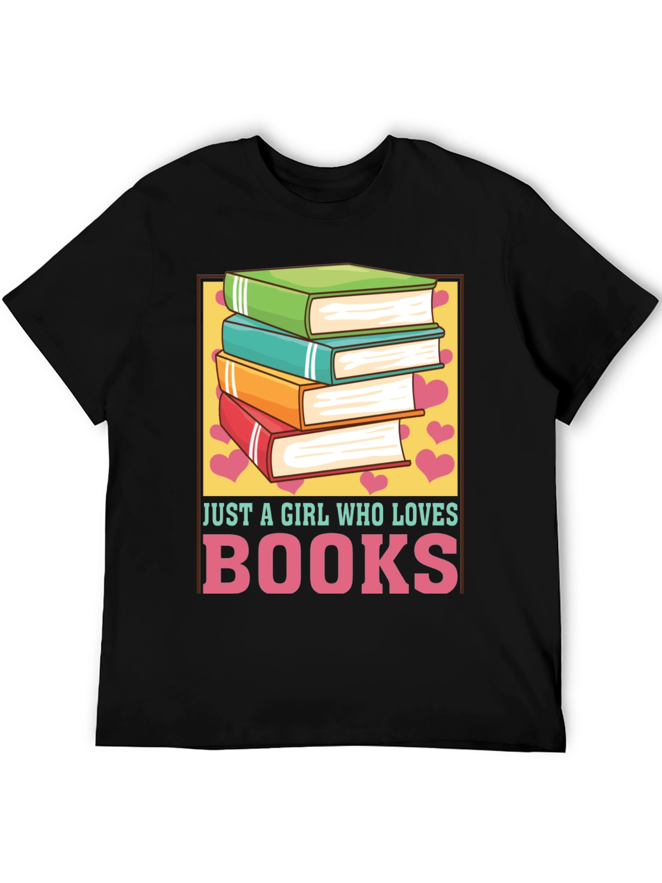 Just A Girl Who Loves Books T-Shirt