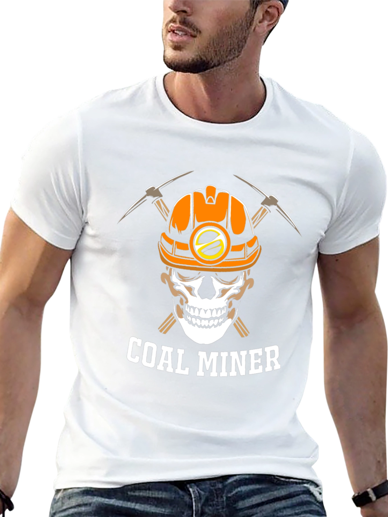 Coal Miner Skeleton T-Shirt