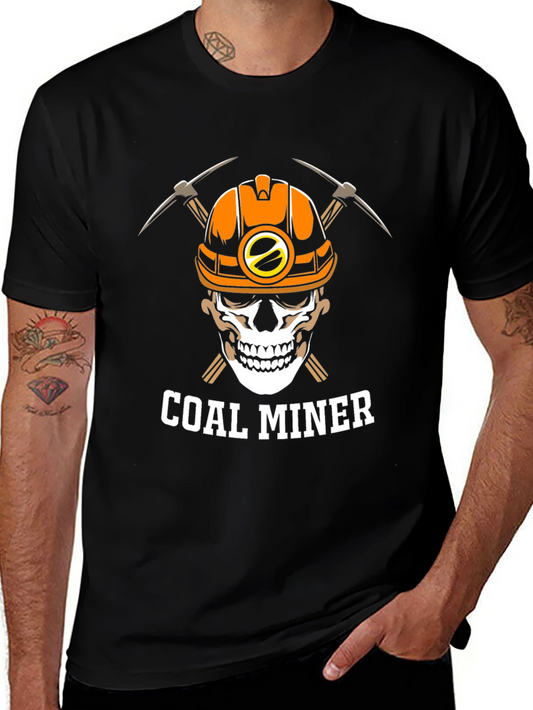 Coal Miner Skeleton T-Shirt