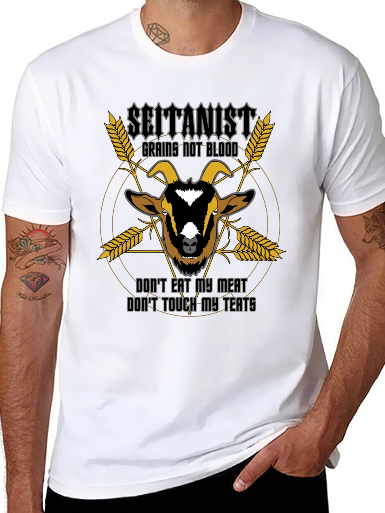 Satanist Grains Not Blood T-Shirt