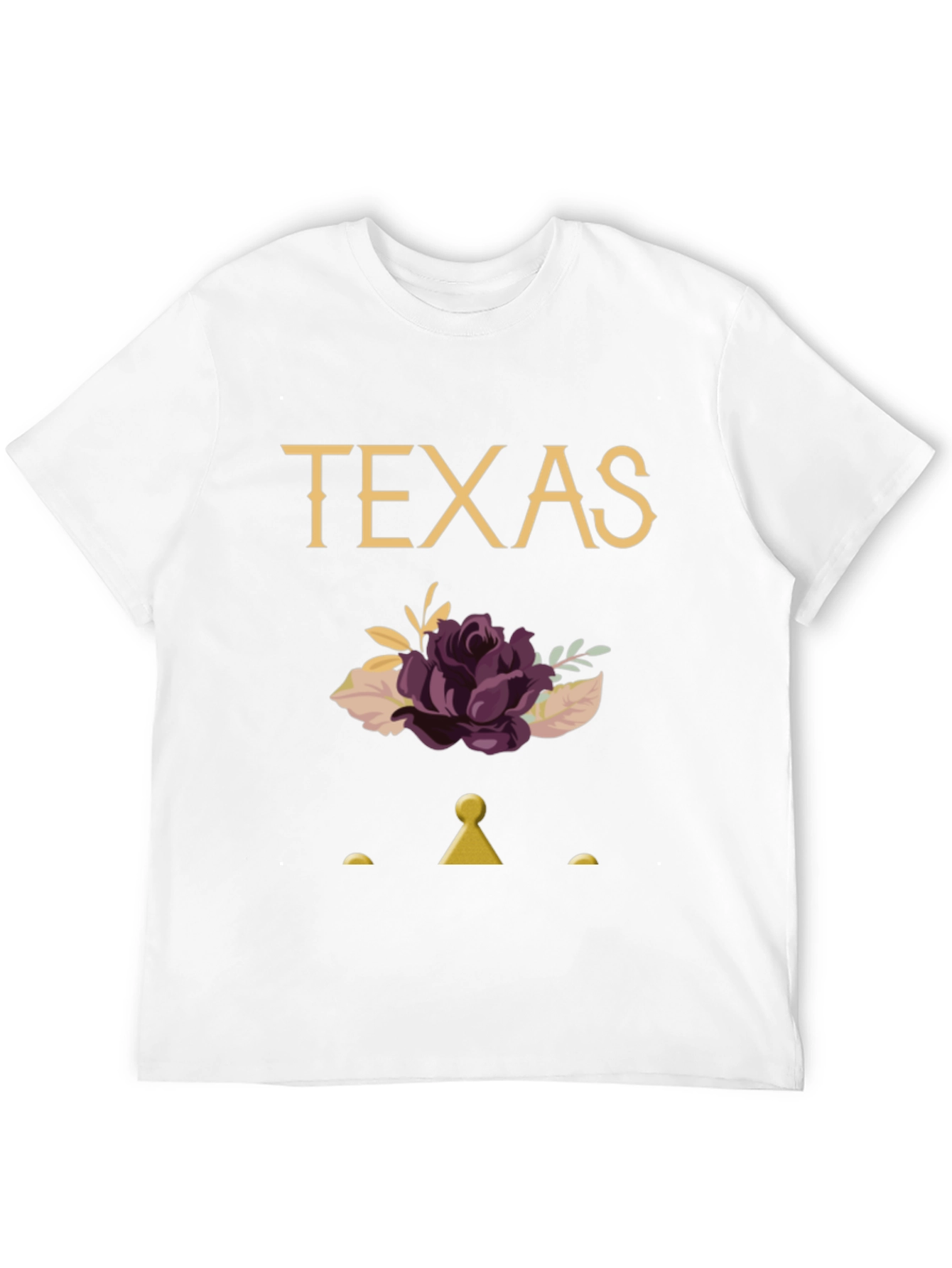 Texas Floral Graphic Tee - Unique State Pride