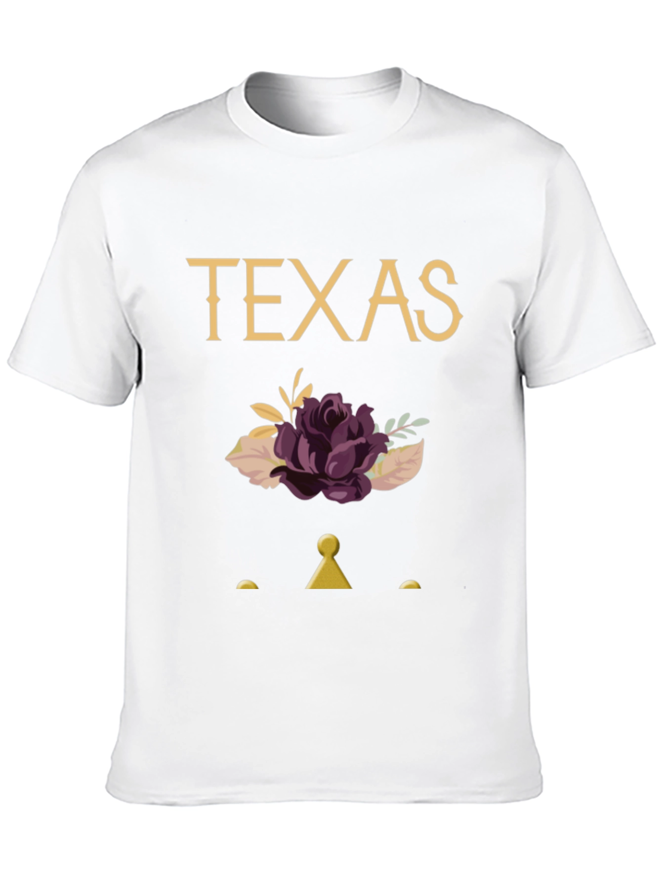Texas Floral Graphic Tee - Unique State Pride