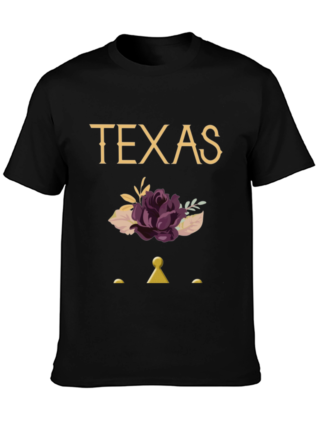 Texas Floral Graphic Tee - Unique State Pride