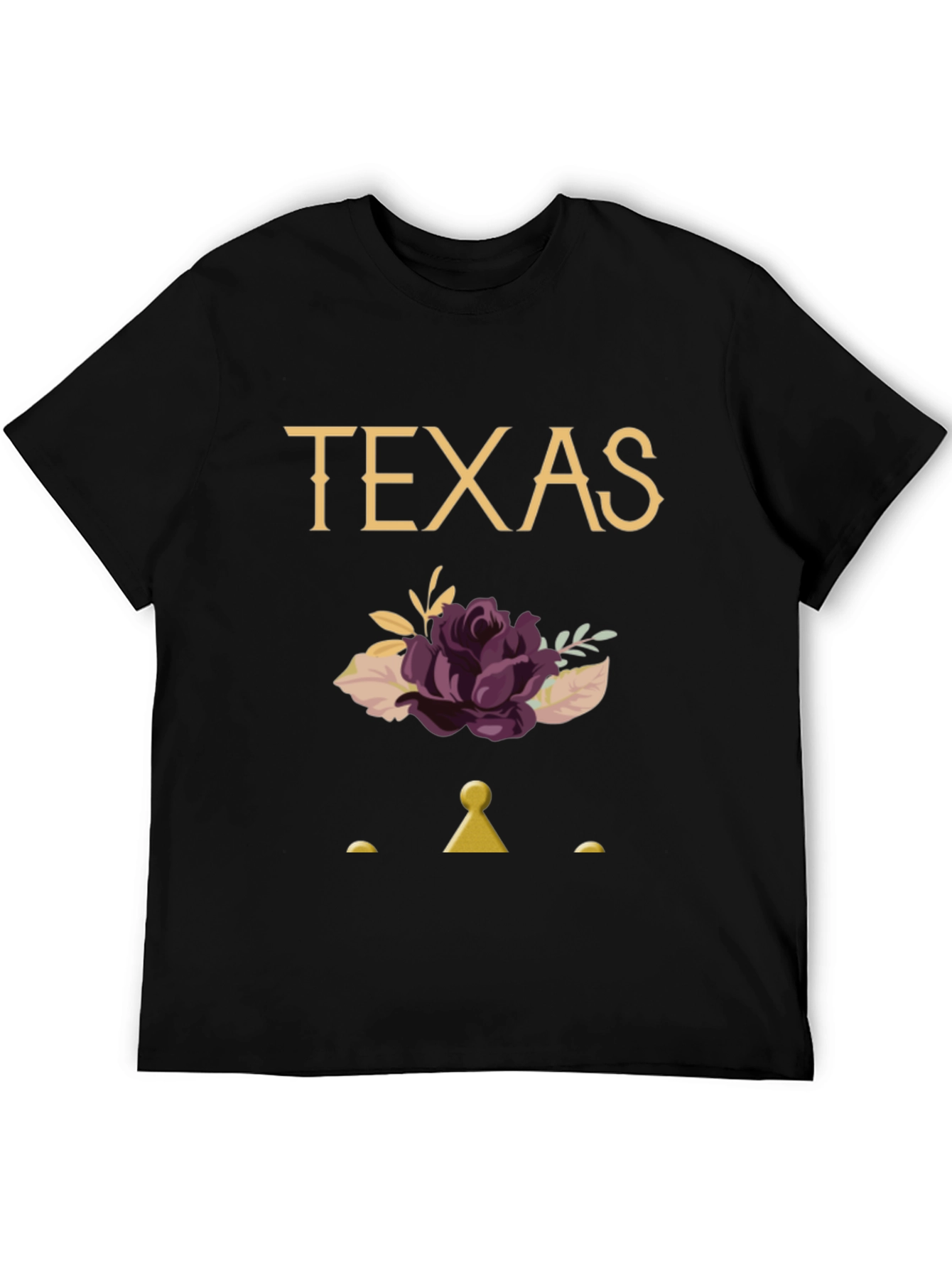 Texas Floral Graphic Tee - Unique State Pride
