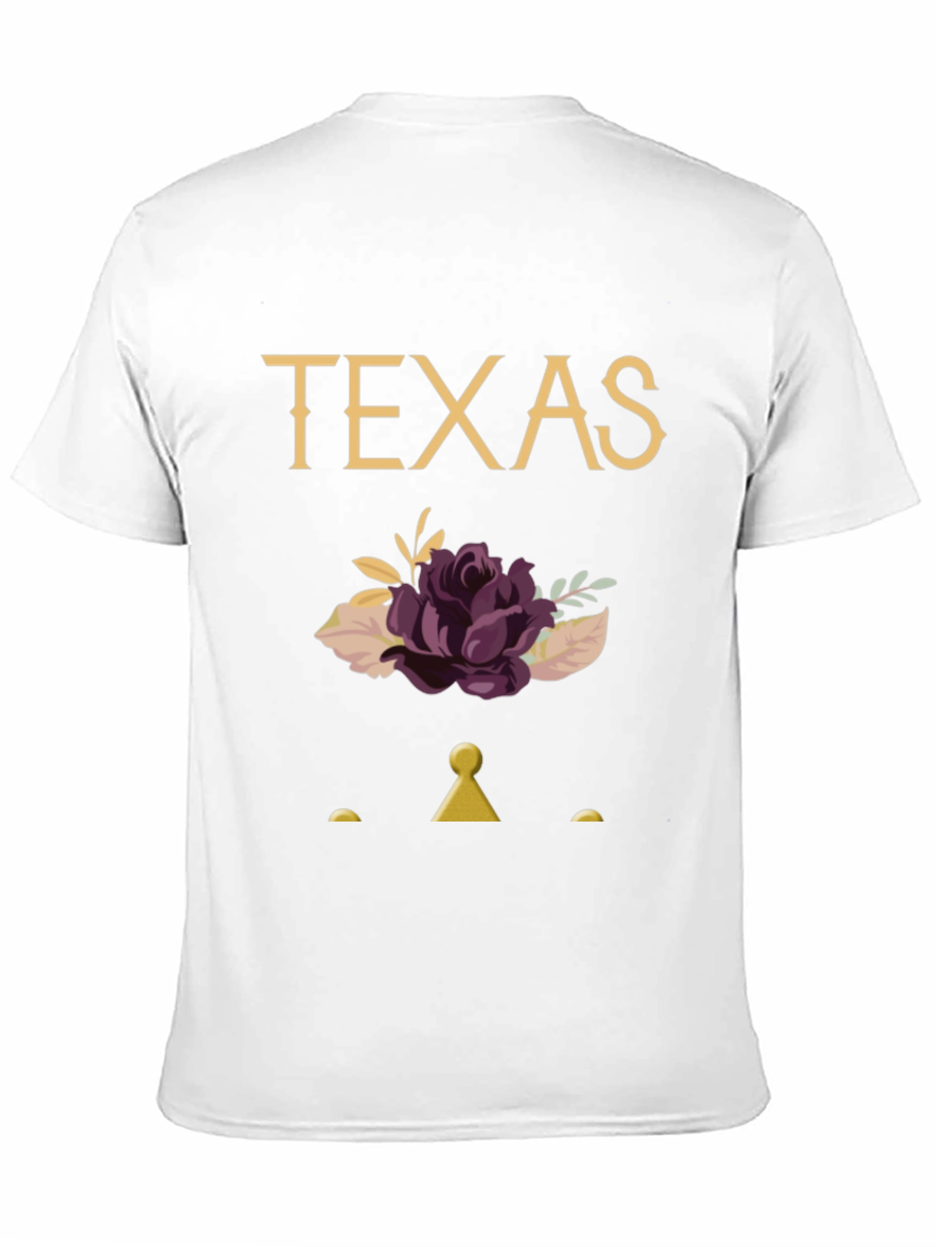 Texas Floral Graphic Tee - Unique State Pride