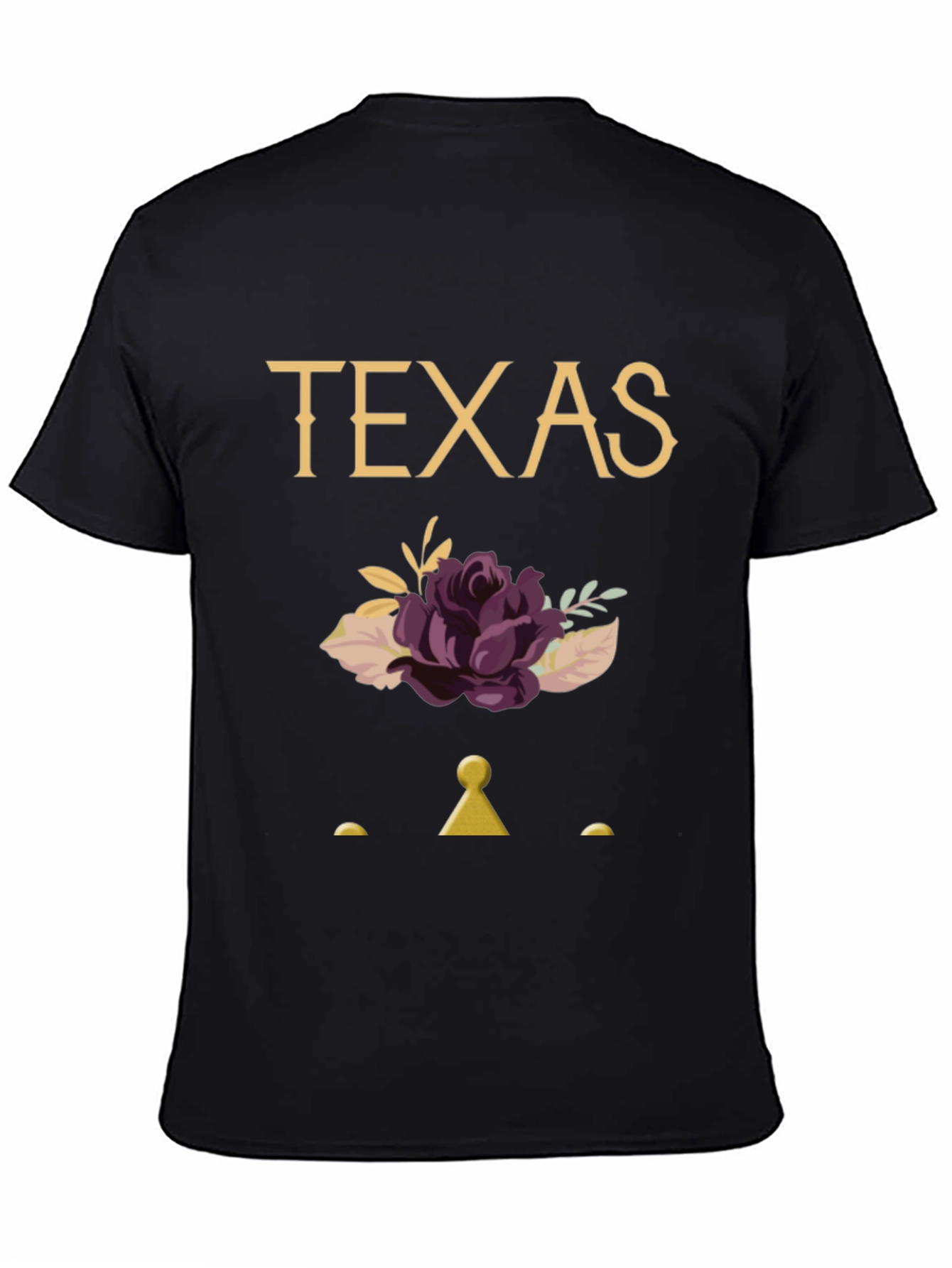 Texas Floral Graphic Tee - Unique State Pride
