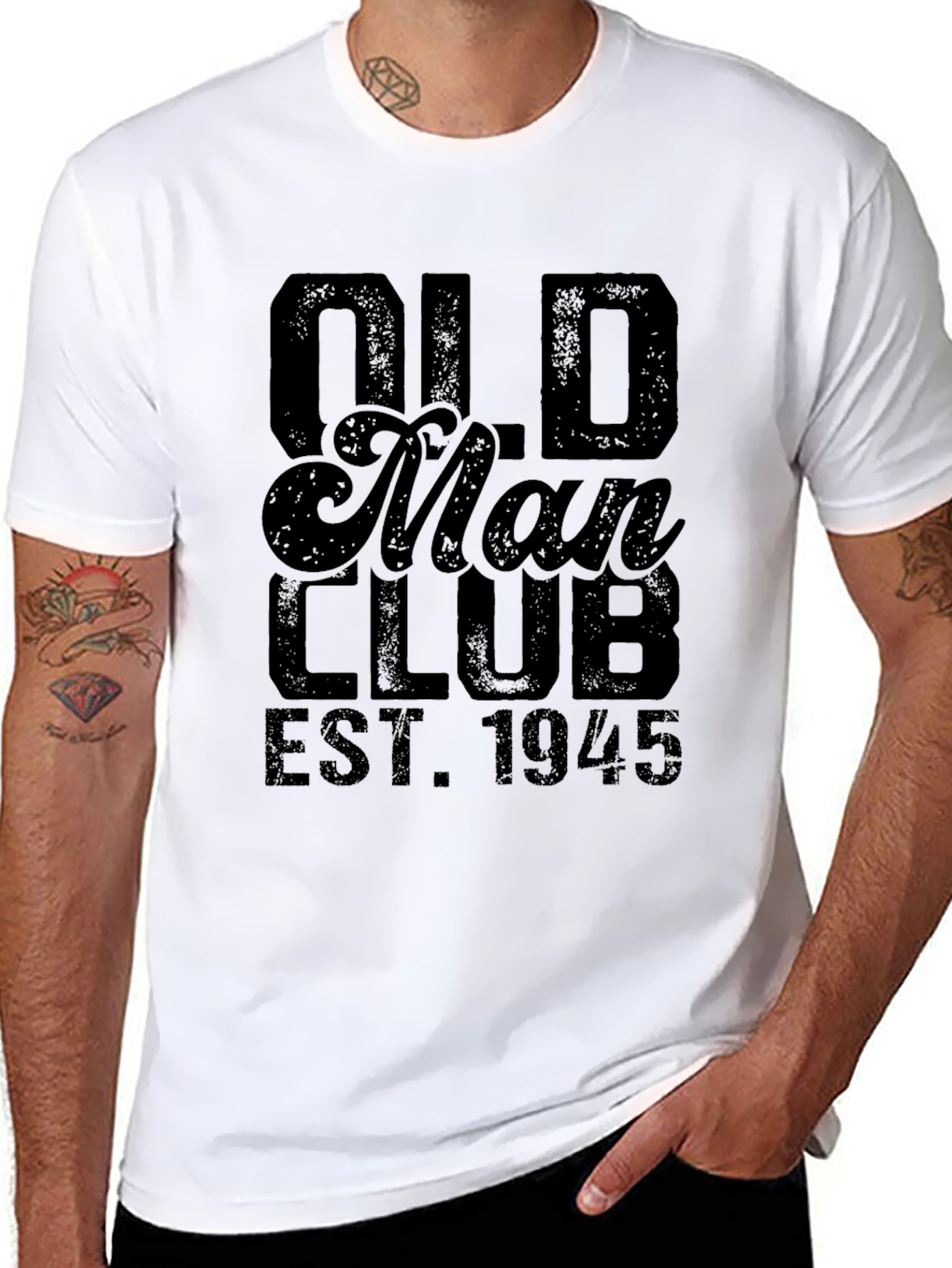 Old Man Club EST. 1945 Graphic T-Shirt