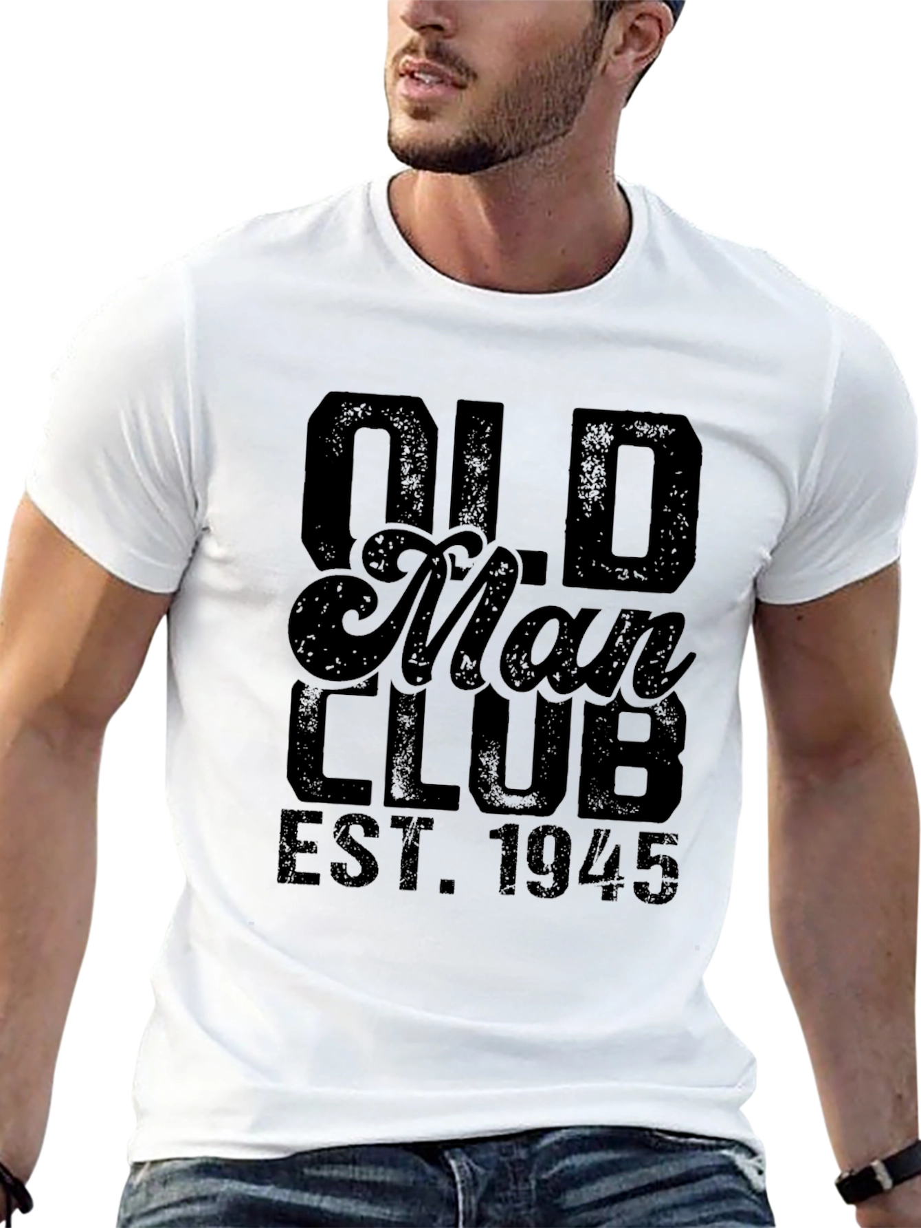 Old Man Club EST. 1945 Graphic T-Shirt