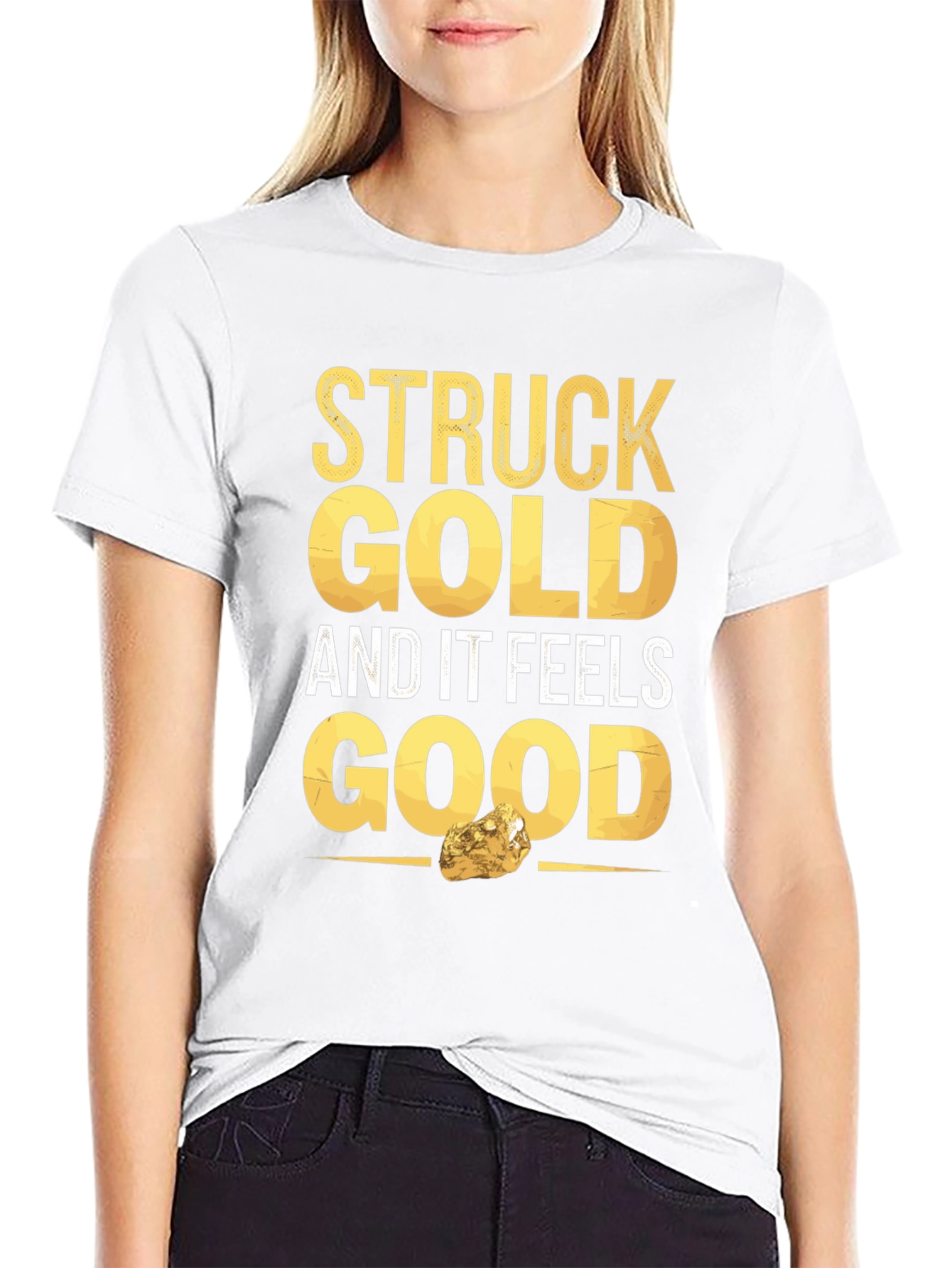 Struck Gold Feels Good Graphic Tee
