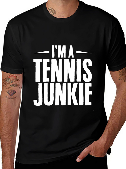 Im a Tennis Junkie Graphic T-Shirt