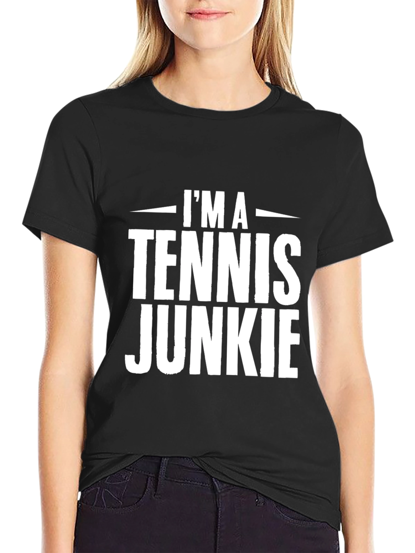 Im a Tennis Junkie Graphic T-Shirt