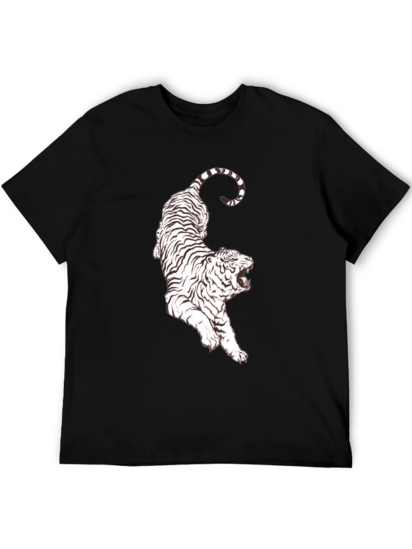 Black Tiger Graphic Tee