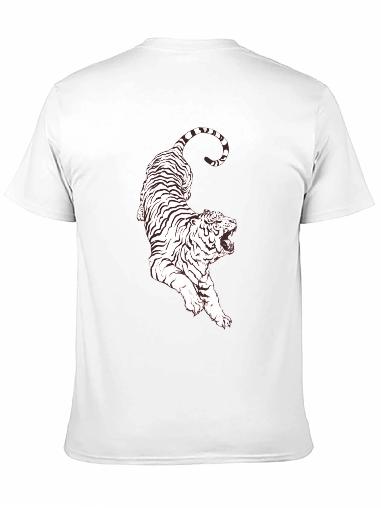 Black Tiger Graphic Tee
