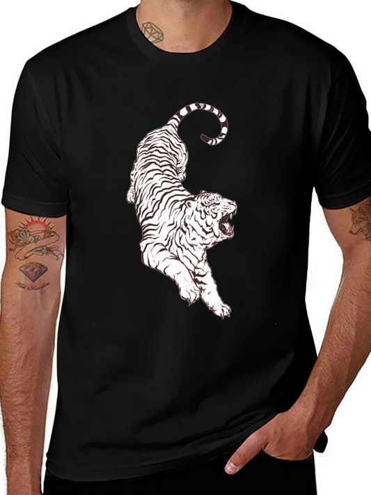 Black Tiger Graphic Tee