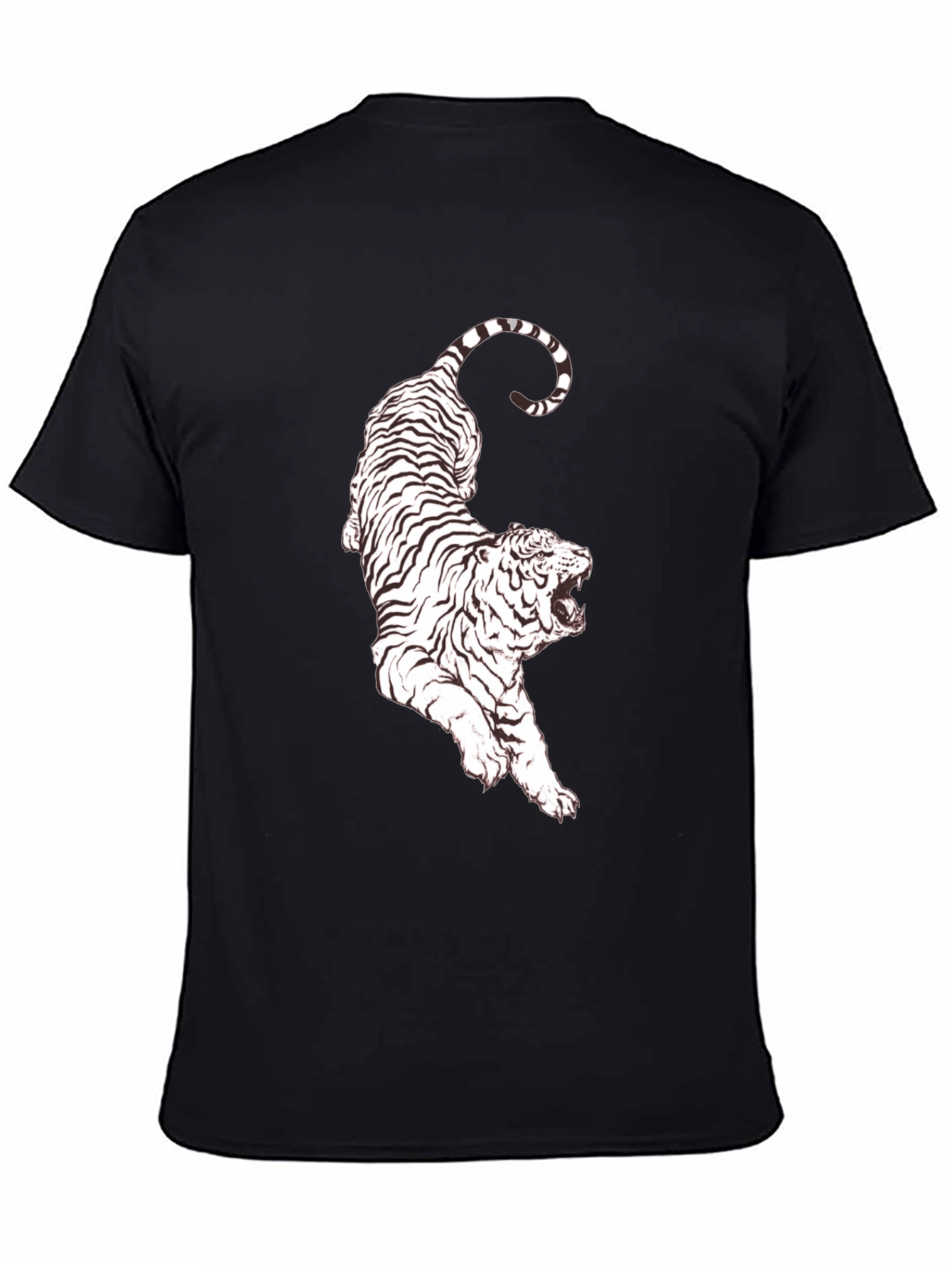 Black Tiger Graphic Tee