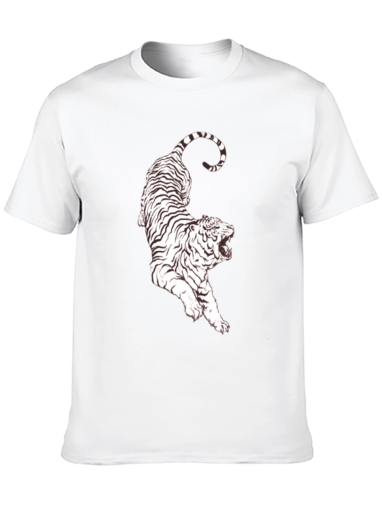 Black Tiger Graphic Tee