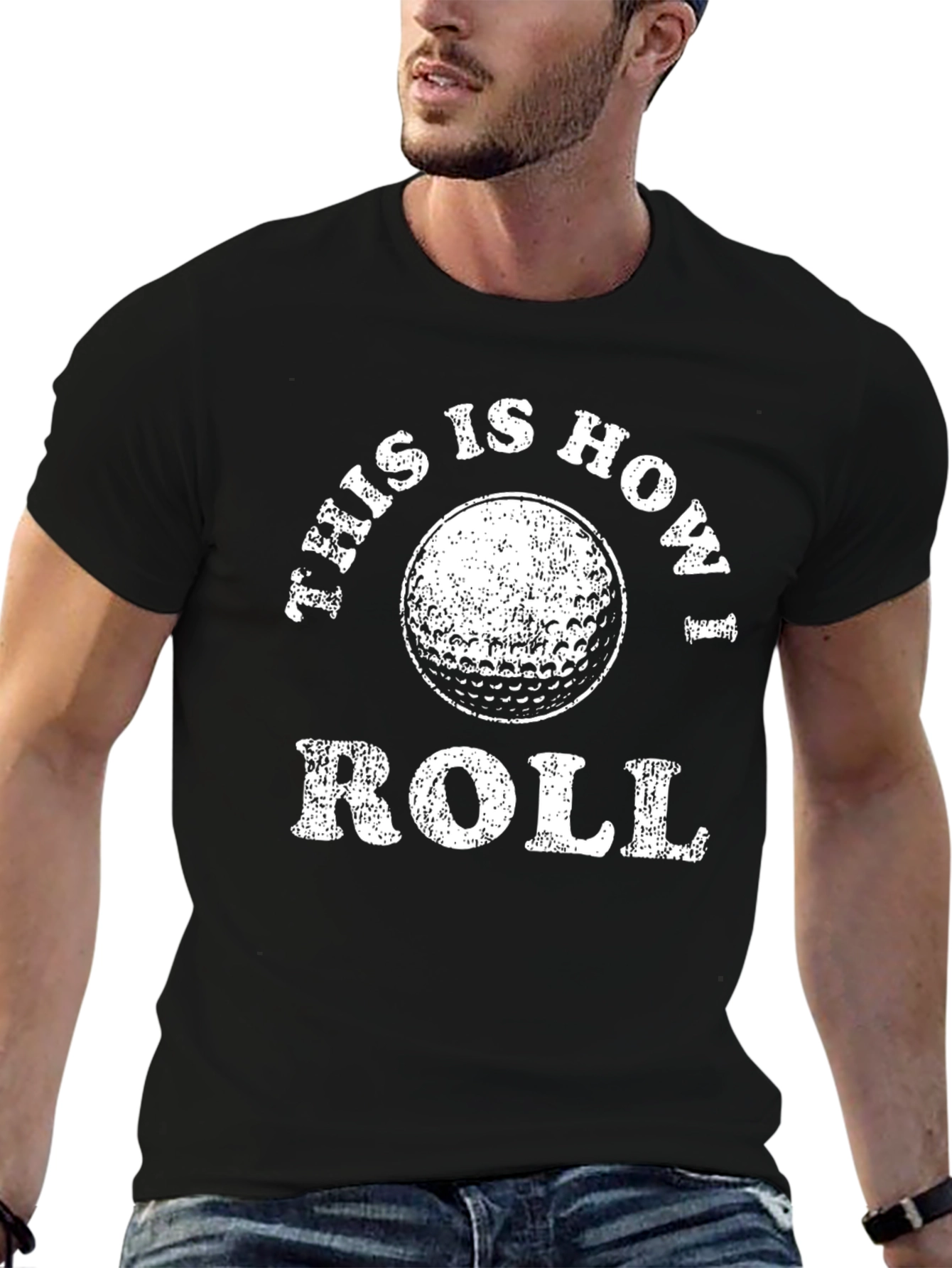 This is How I Roll Golf T-Shirt