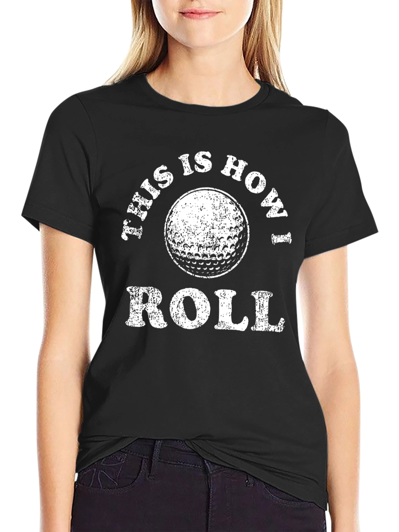 This is How I Roll Golf T-Shirt