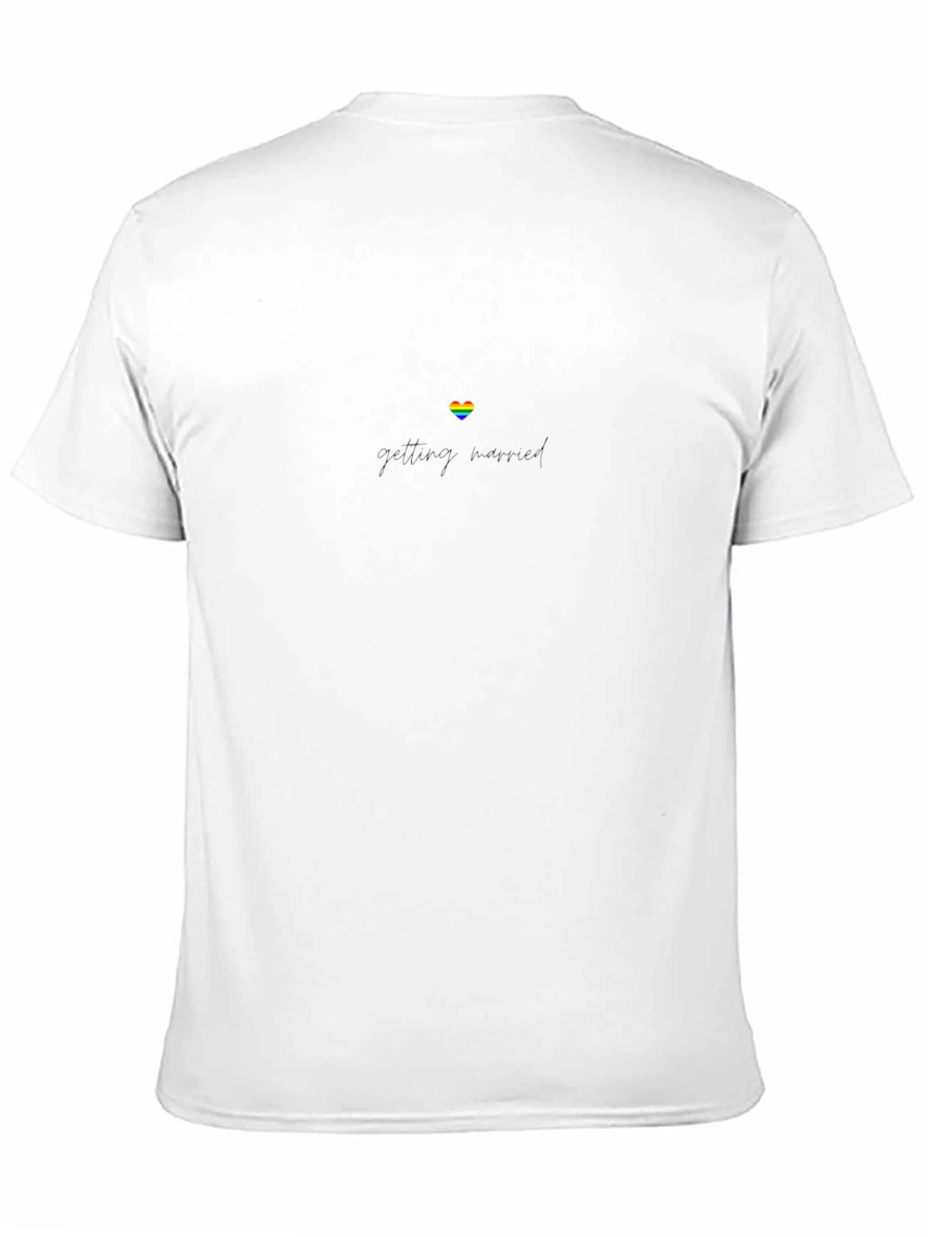 LGBTQ+ Getting Married Black T-Shirt