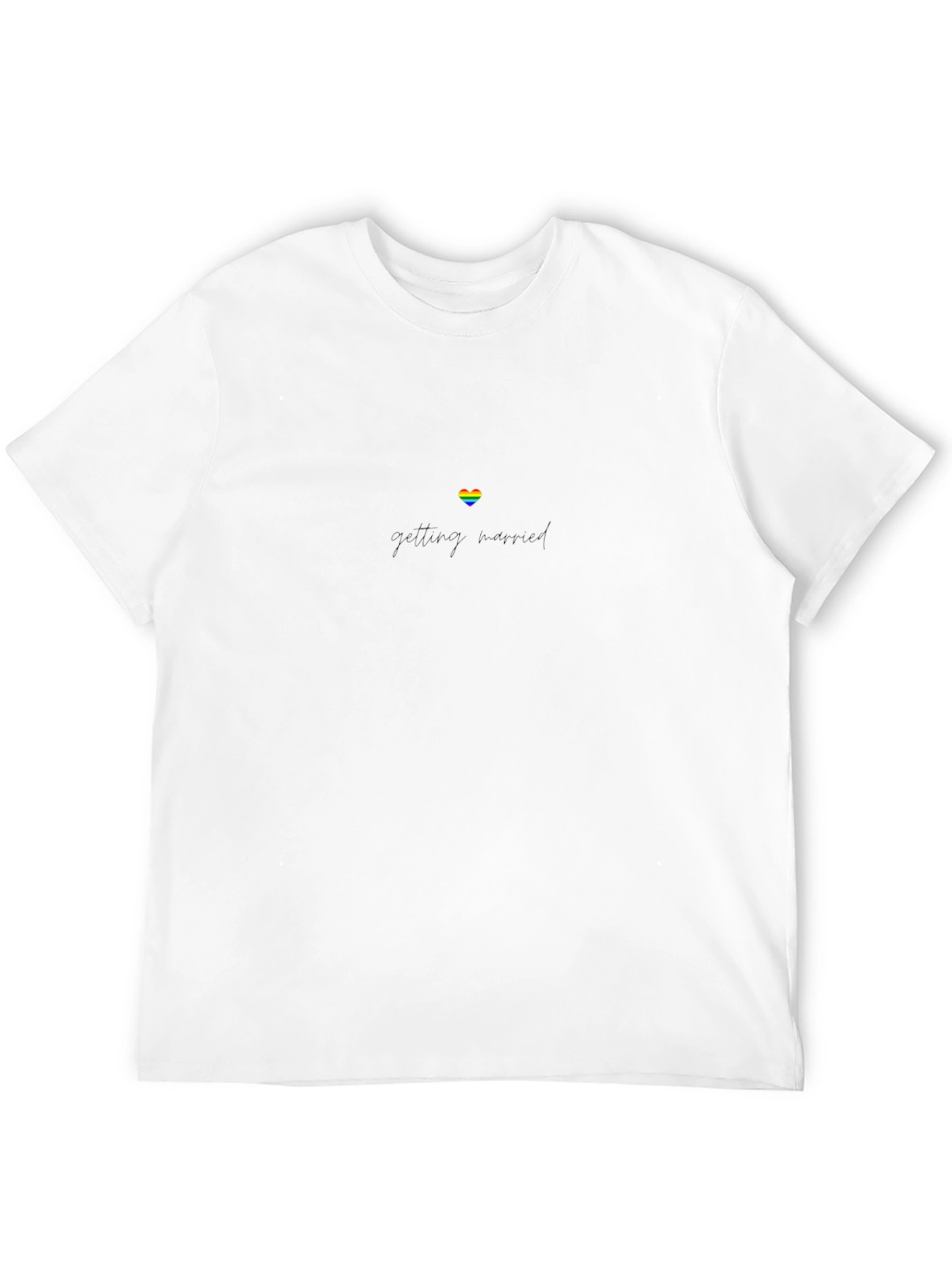 LGBTQ+ Getting Married Black T-Shirt