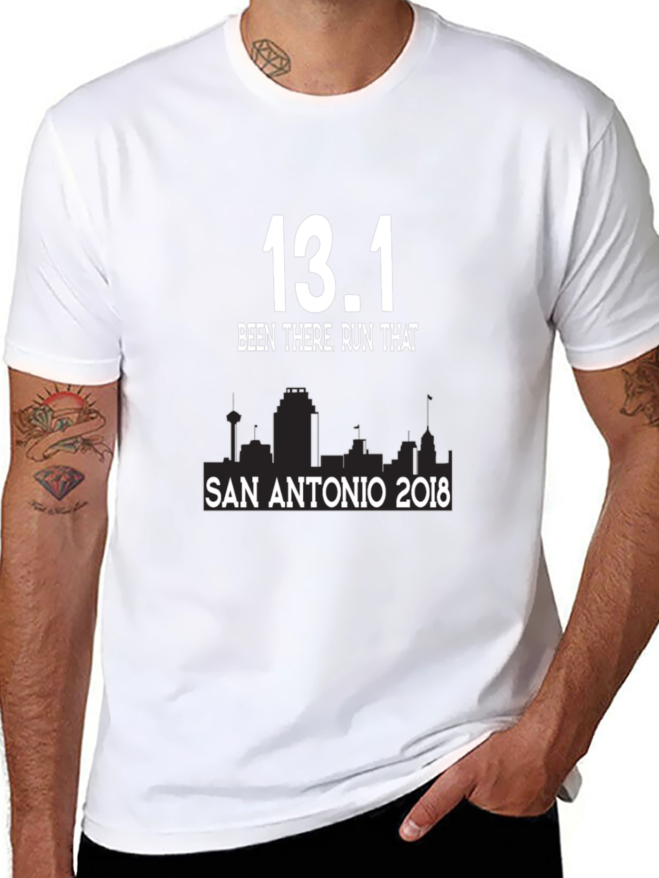 13.1 Been There Run That San Antonio 2018 T-Shirt