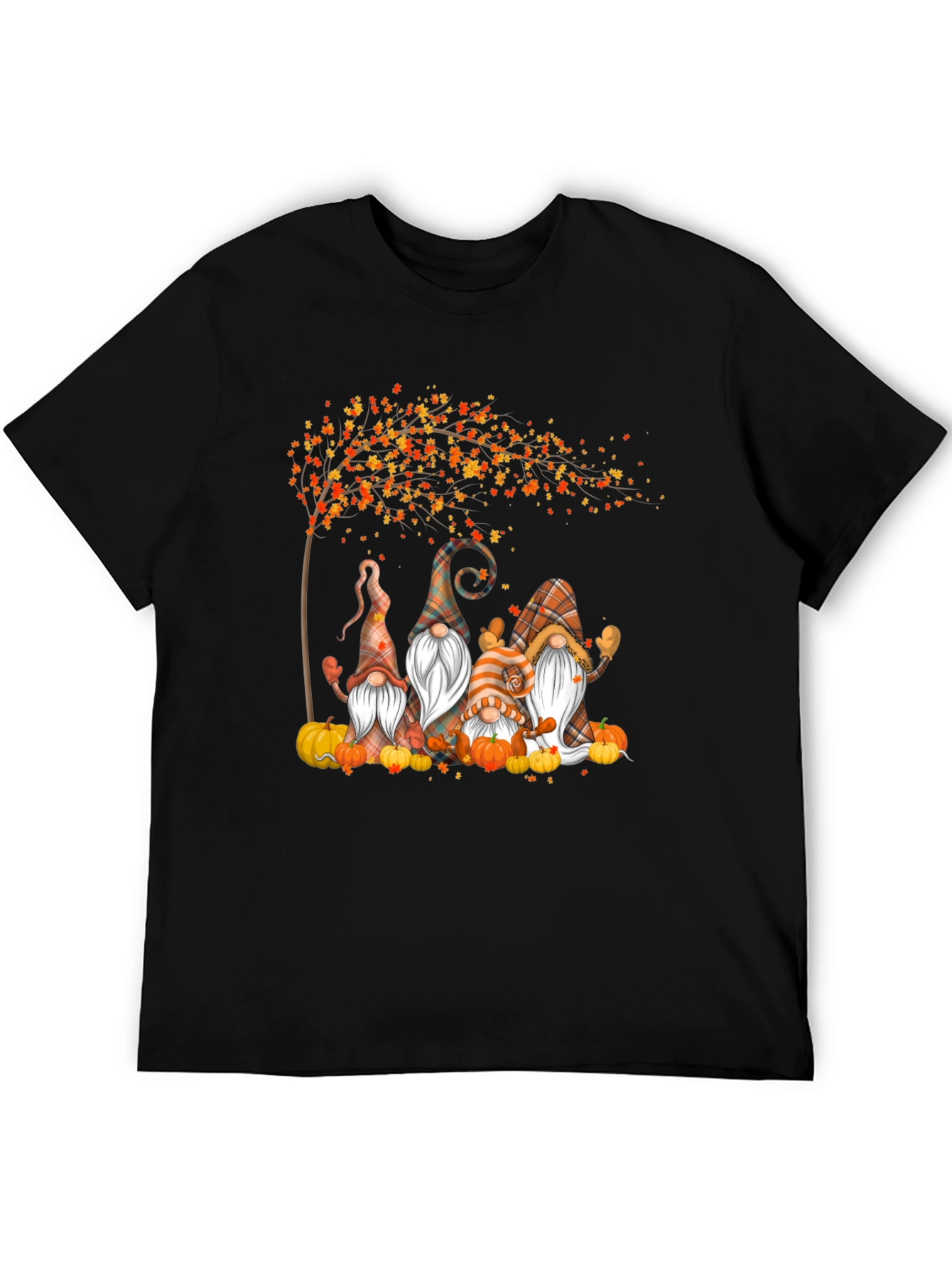 Autumn Gnome T-Shirt - Festive Fall Apparel