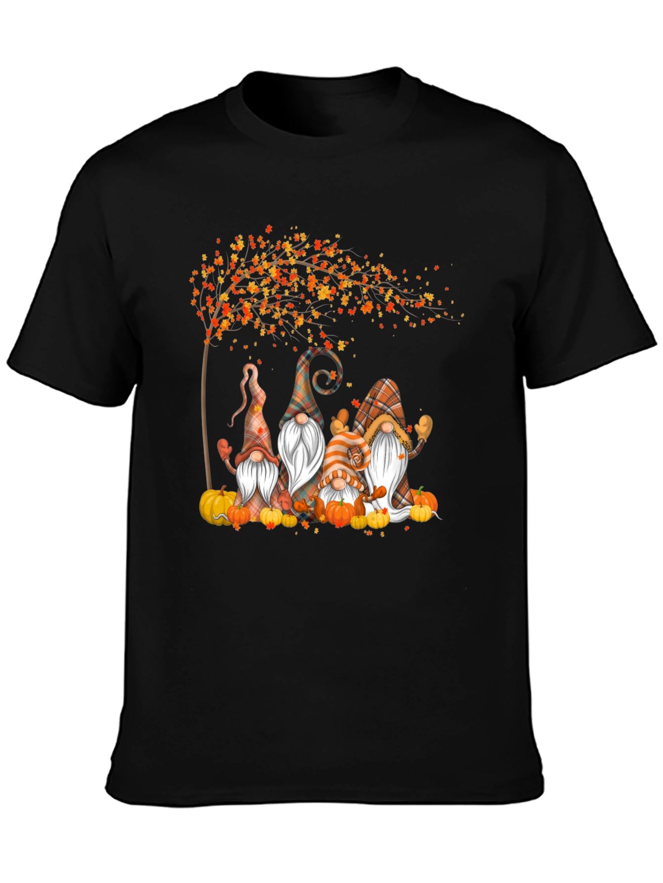 Autumn Gnome T-Shirt - Festive Fall Apparel