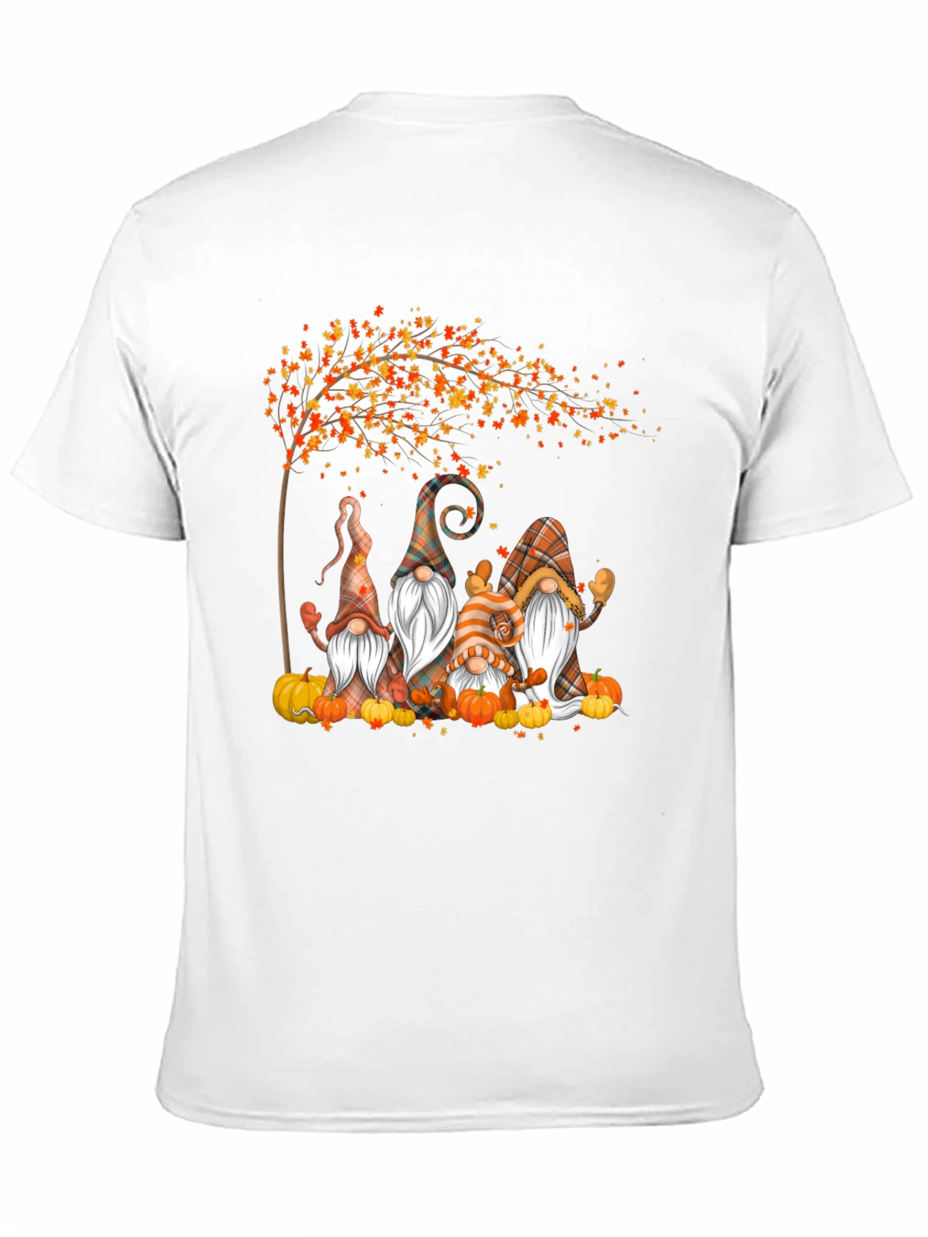 Autumn Gnome T-Shirt - Festive Fall Apparel