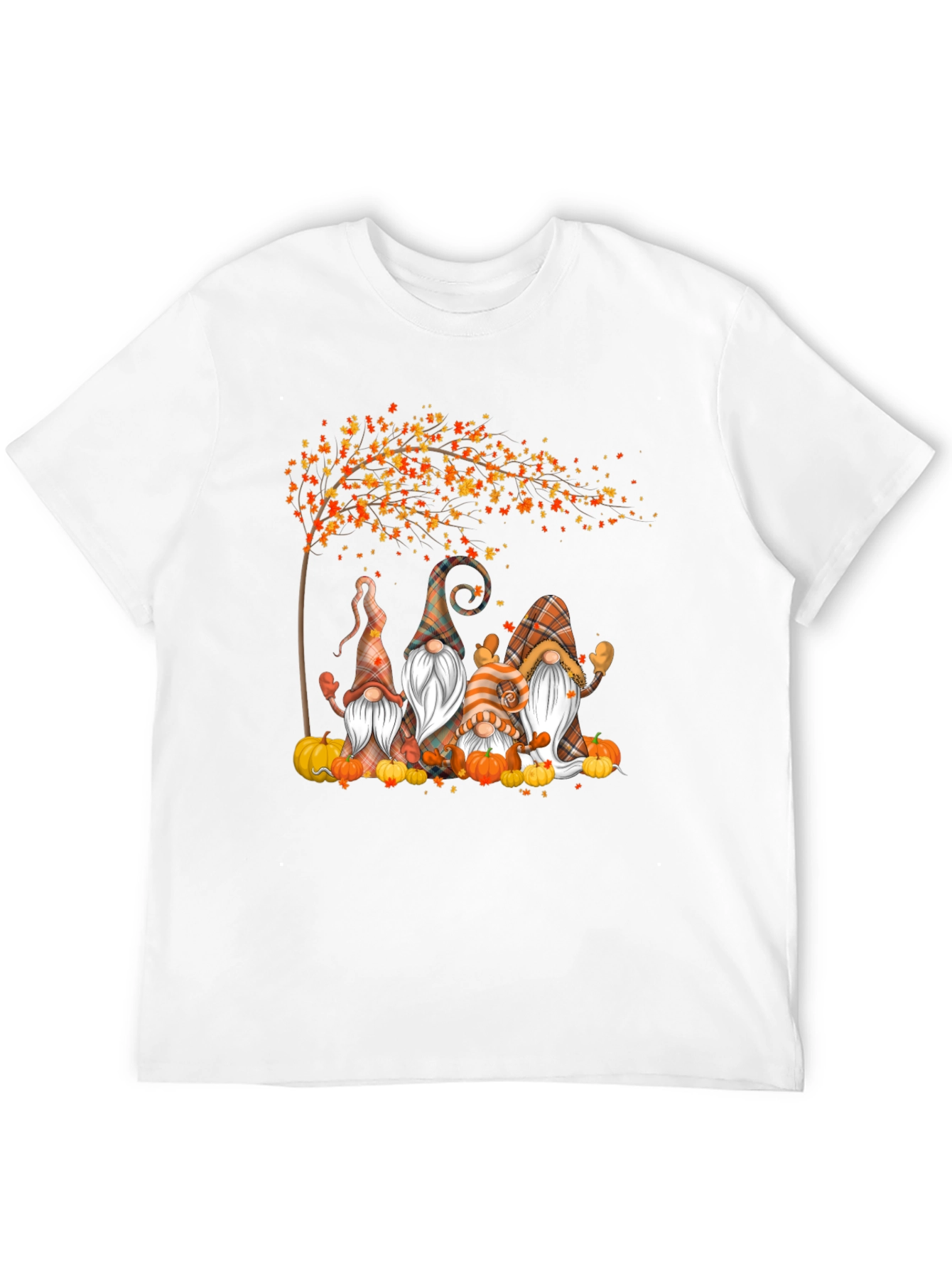 Autumn Gnome T-Shirt - Festive Fall Apparel